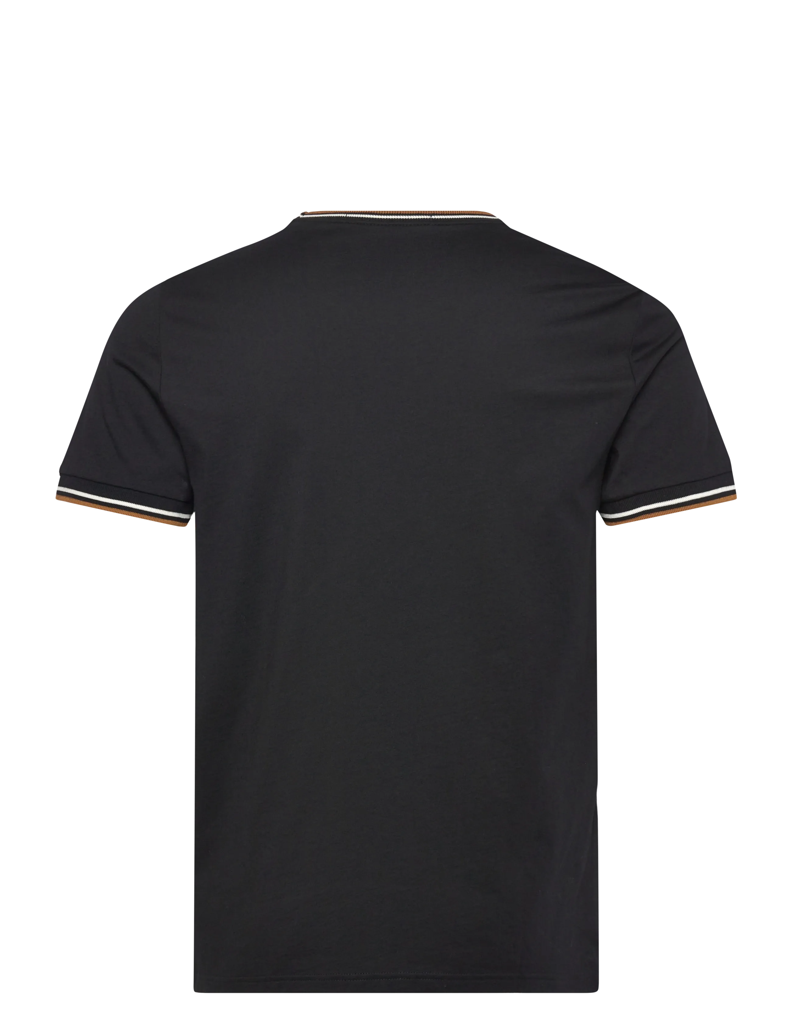 Fred Perry - TWIN TIPPED T-SHIRT - lühikeste varrukatega t-särgid - black - 2