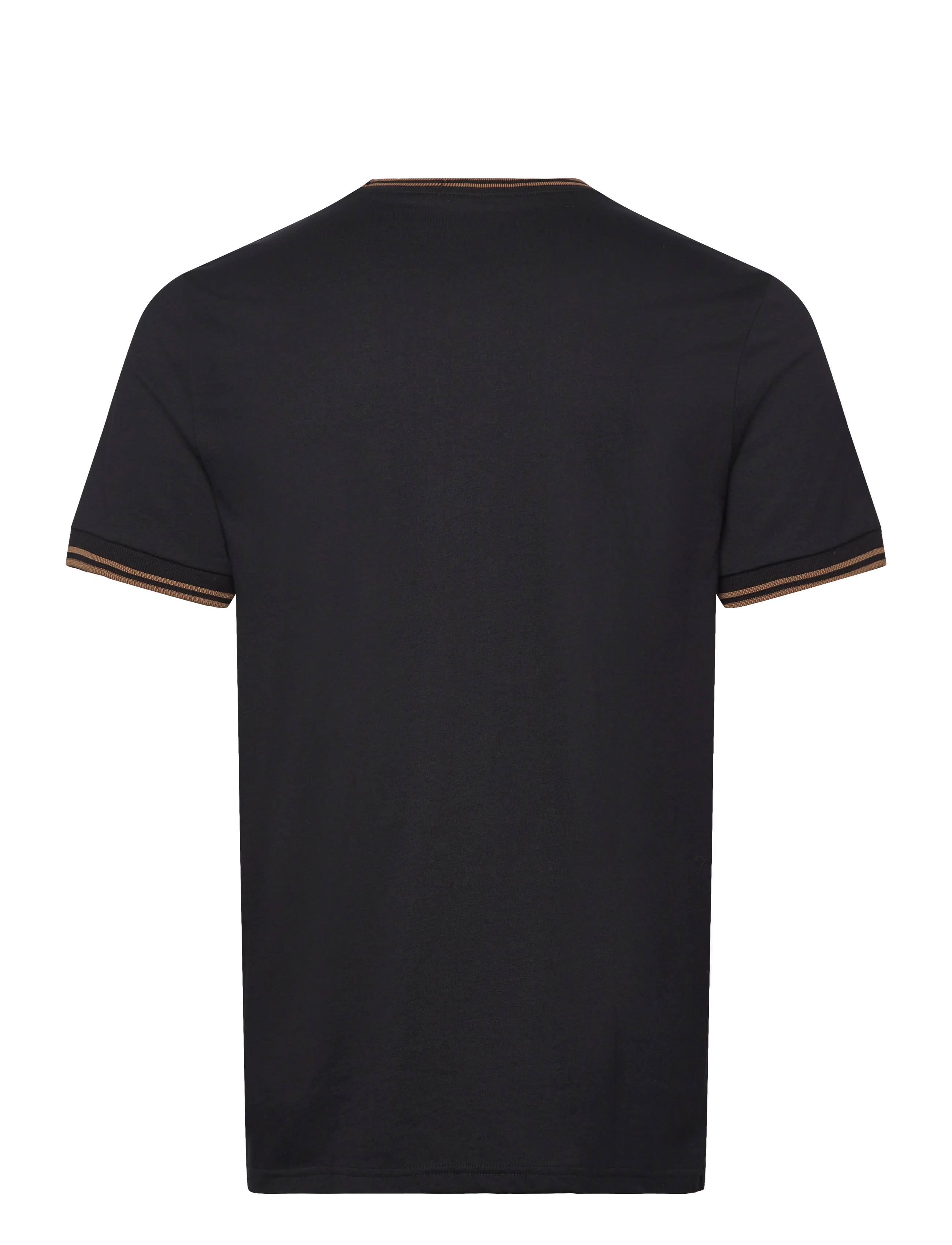 Fred Perry - TWIN TIPPED T-SHIRT - stutterma bolir - blk/shadedston - 1