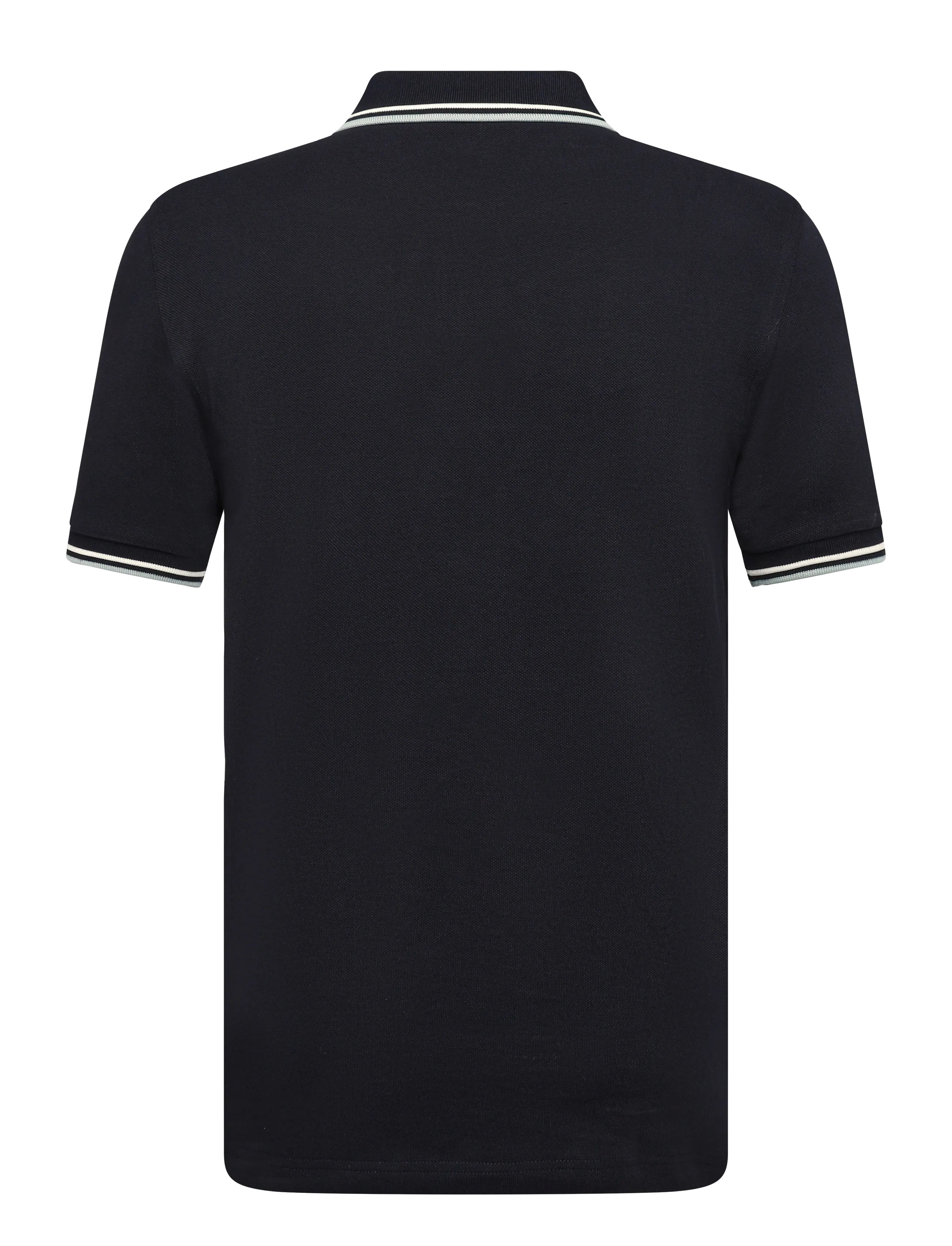 Fred Perry - TWIN TIPPED T-SHIRT - t-krekli ar īsām piedurknēm - dkaf/ecru/seagrs - 1
