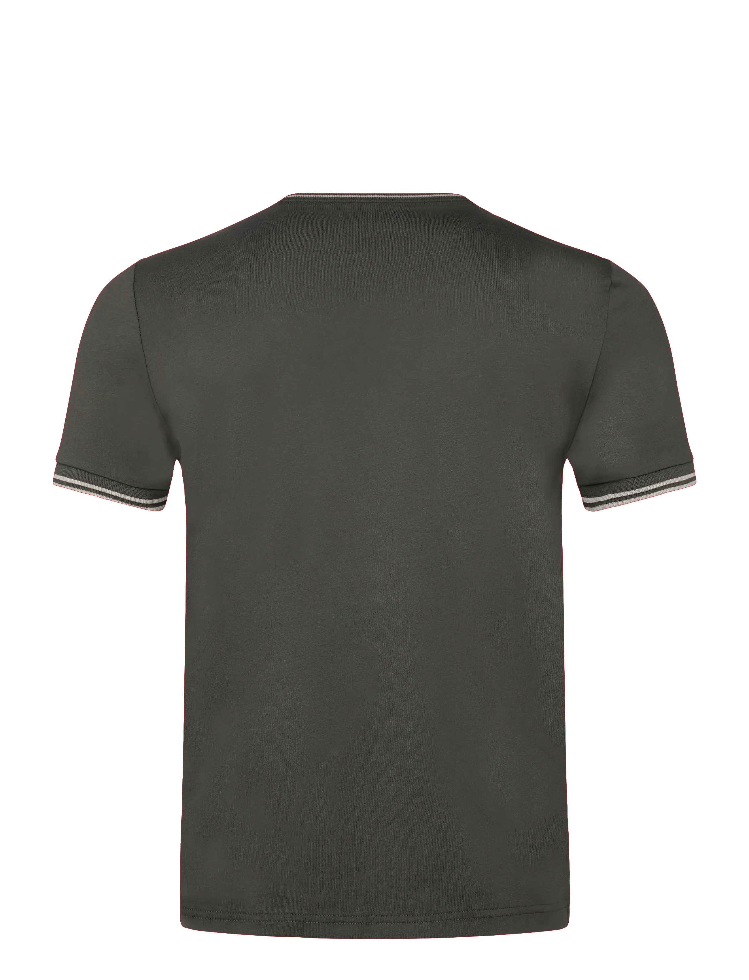 Fred Perry - TWIN TIPPED T-SHIRT - short-sleeved t-shirts - fieldgreen/oatme - 1