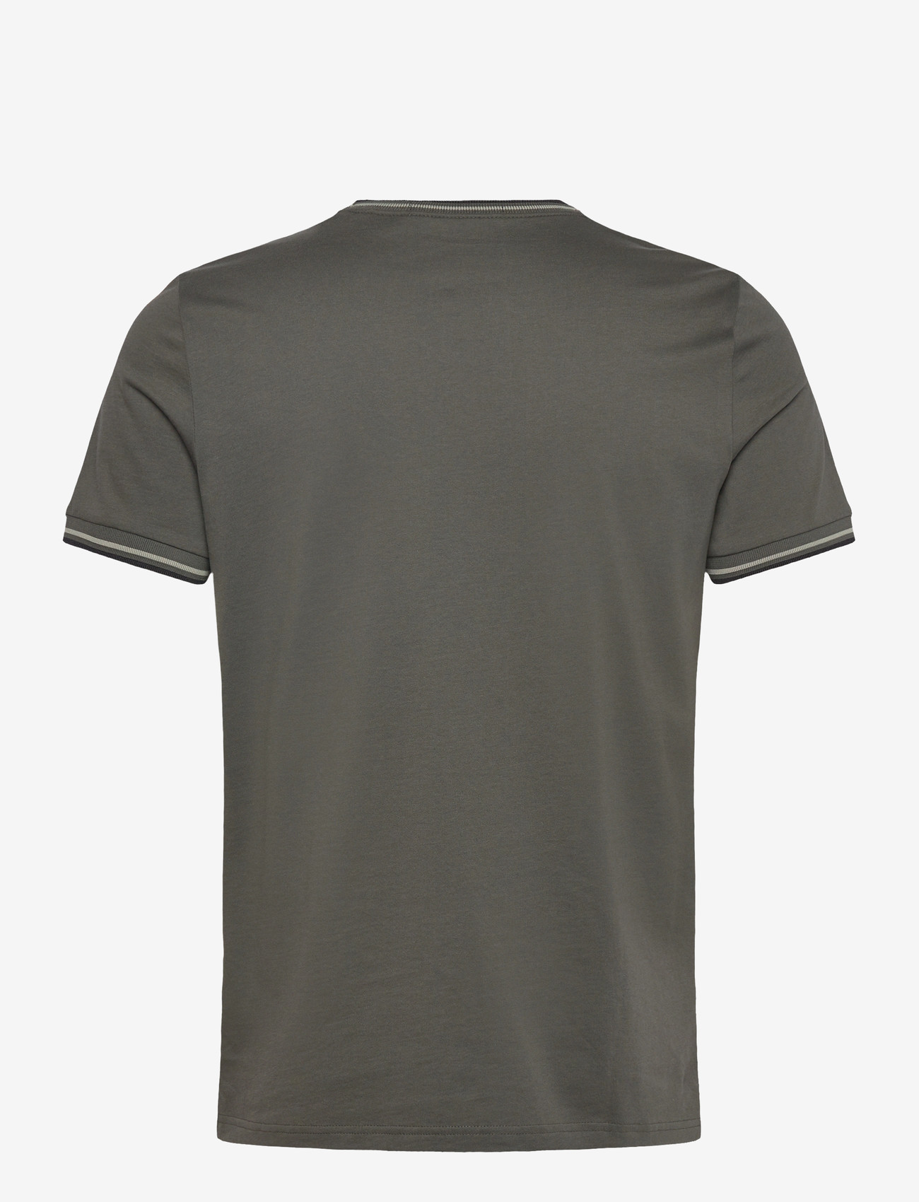 Fred Perry - TWIN TIPPED T-SHIRT - kurzärmelig - fldgr/seagrs/blk - 2