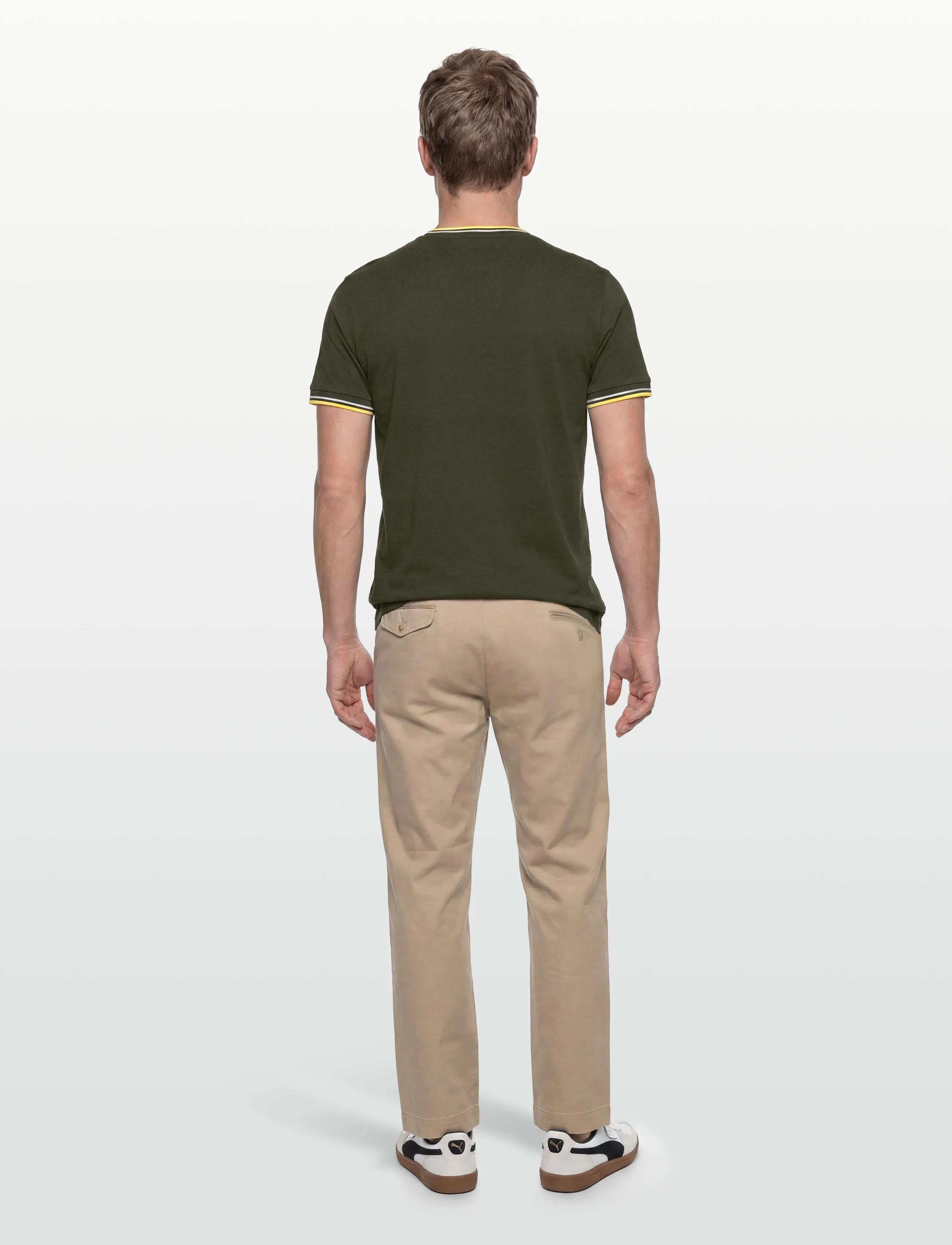 Fred Perry - TWIN TIPPED T-SHIRT - kortärmade t-shirts - hntngr/lgic/lmnb - 4
