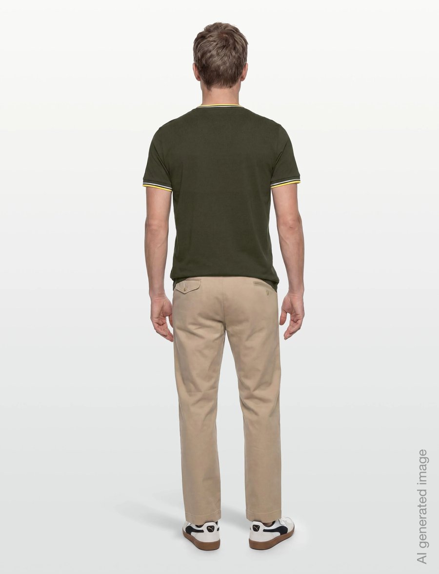 Fred Perry - TWIN TIPPED T-SHIRT - kurzärmelige t-shirts - hntngr/lgic/lmnb - 4