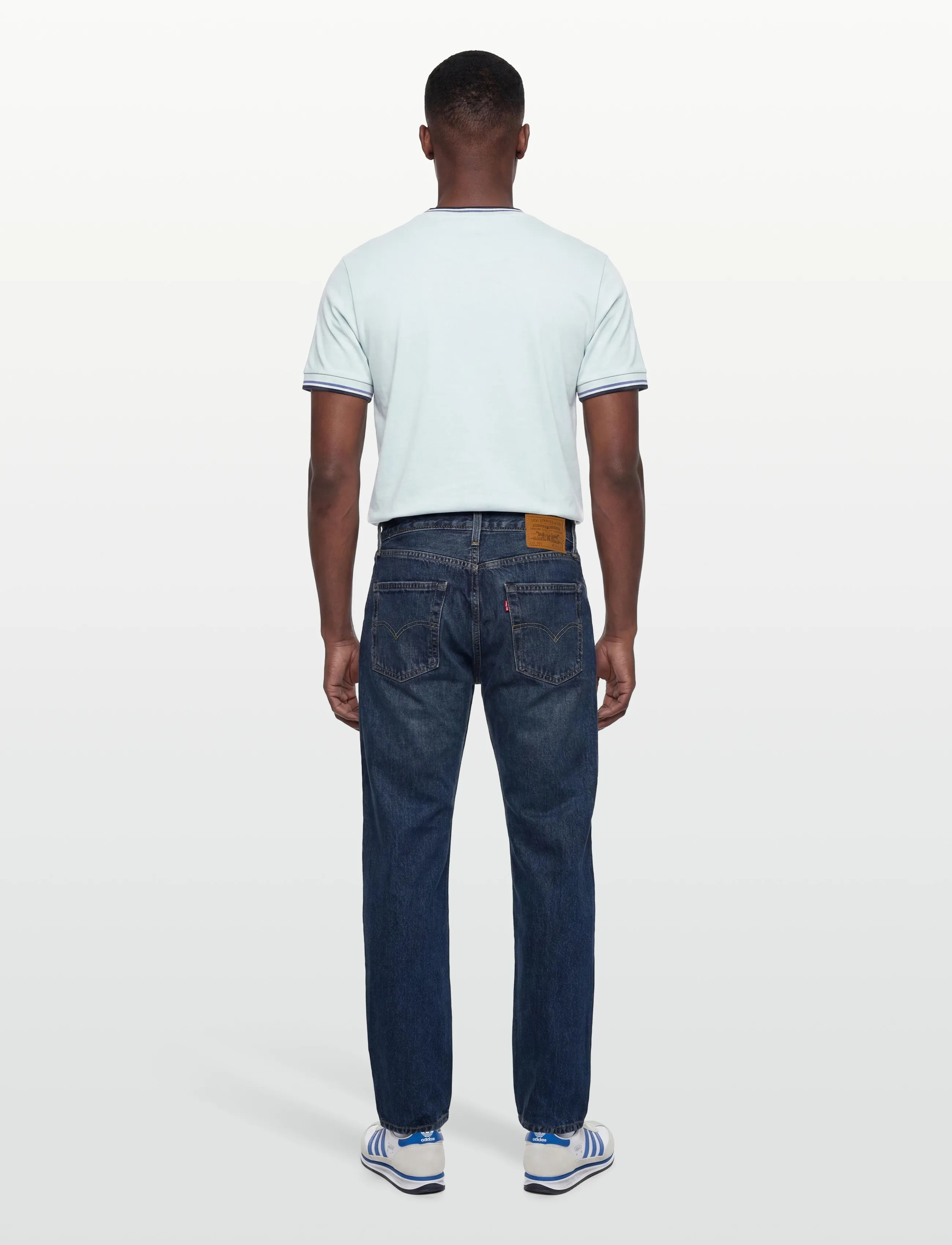 Fred Perry - TWIN TIPPED T-SHIRT - short-sleeved t-shirts - lgtic/acebl/navy - 4