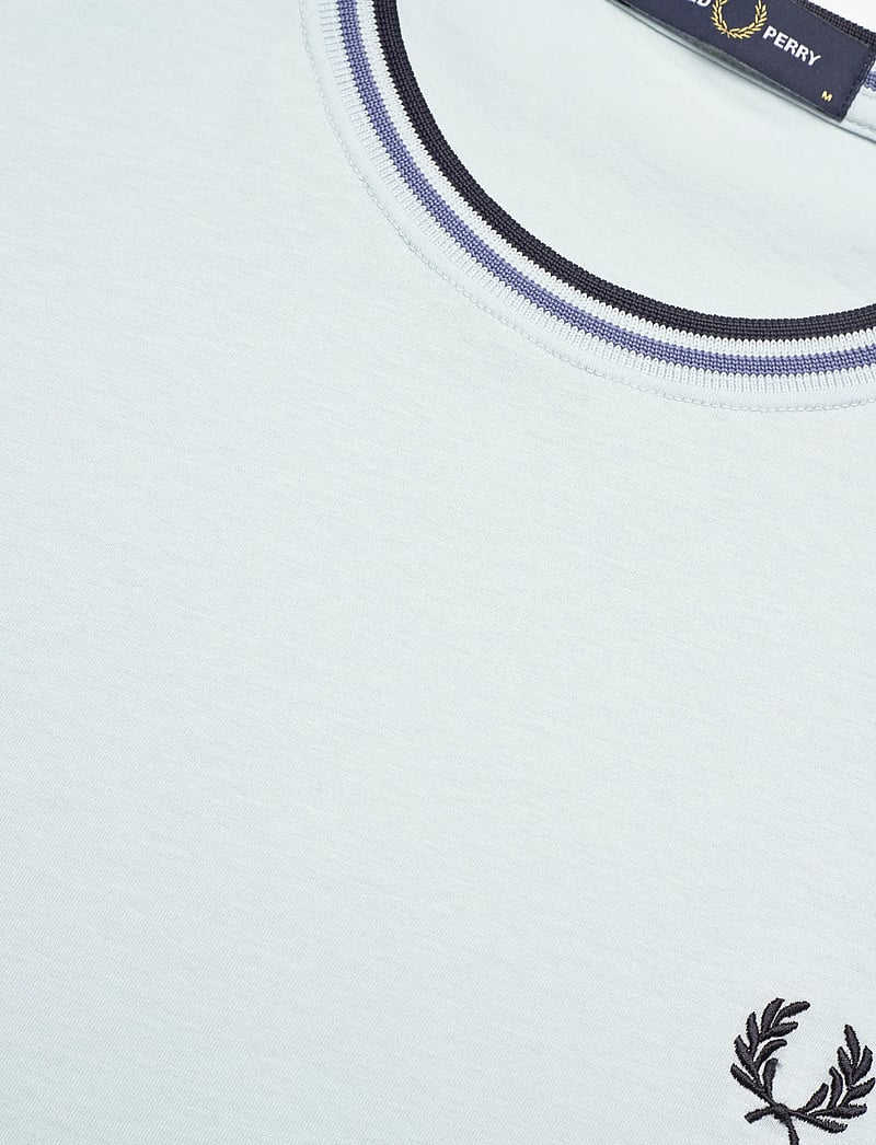 Fred Perry - TWIN TIPPED T-SHIRT - lühikeste varrukatega t-särgid - lgtic/acebl/navy - 2