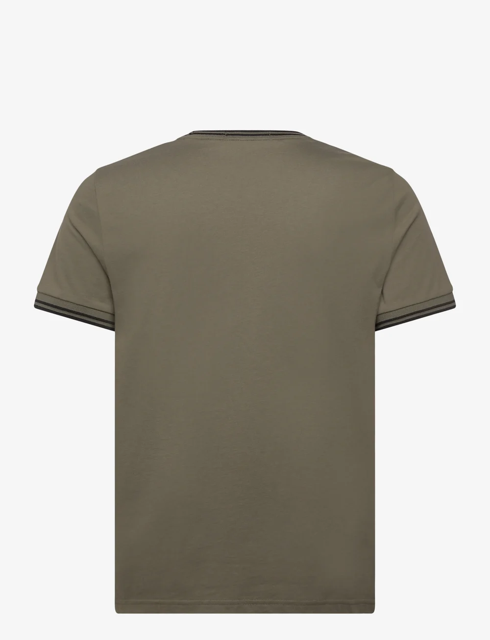 Fred Perry - TWIN TIPPED T-SHIRT - t-shirts - lrlwrthgreen/blk - 1