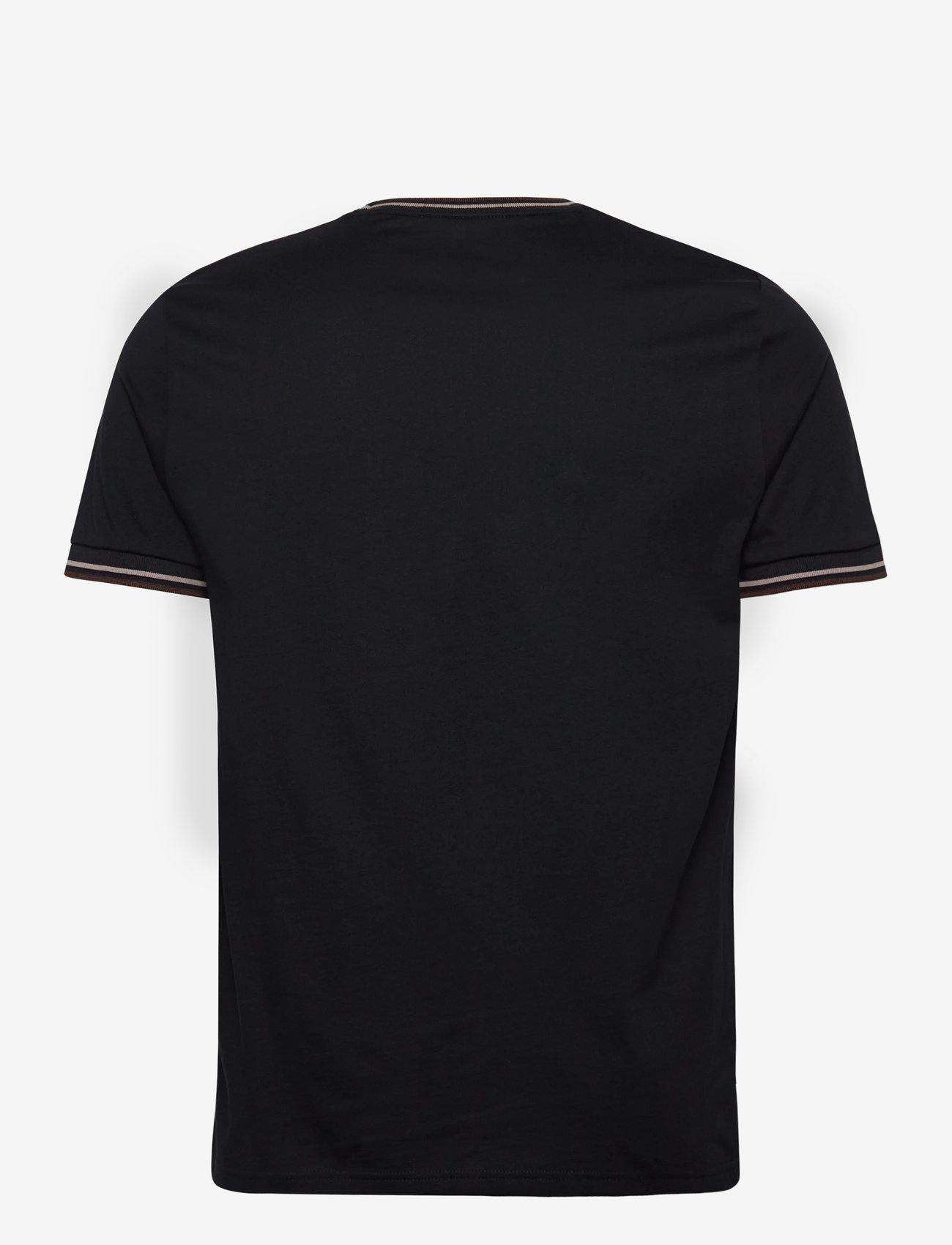 Fred Perry - TWIN TIPPED T-SHIRT - kortærmede t-shirts - navy/woat/bntob - 1