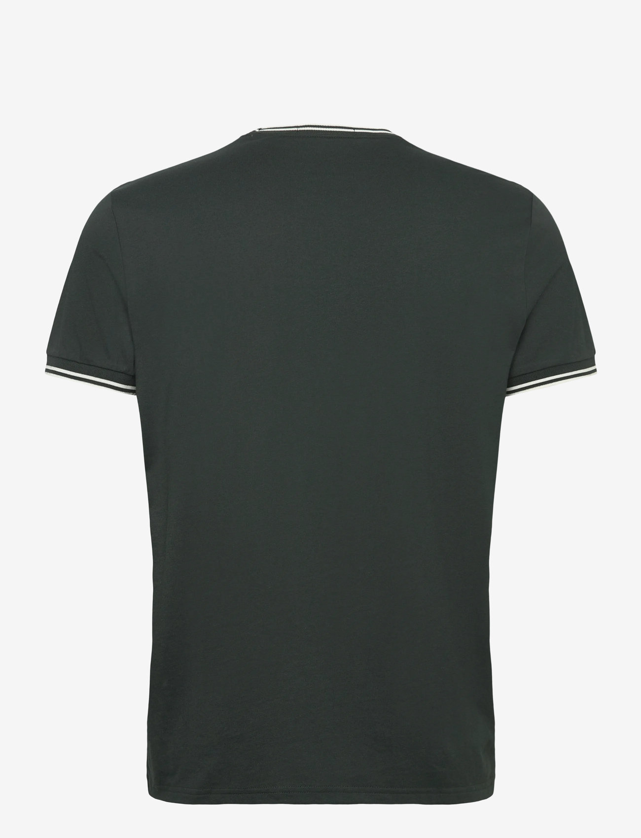Fred Perry - TWIN TIPPED T-SHIRT - krótki rękaw - nightgreen/snwht - 1