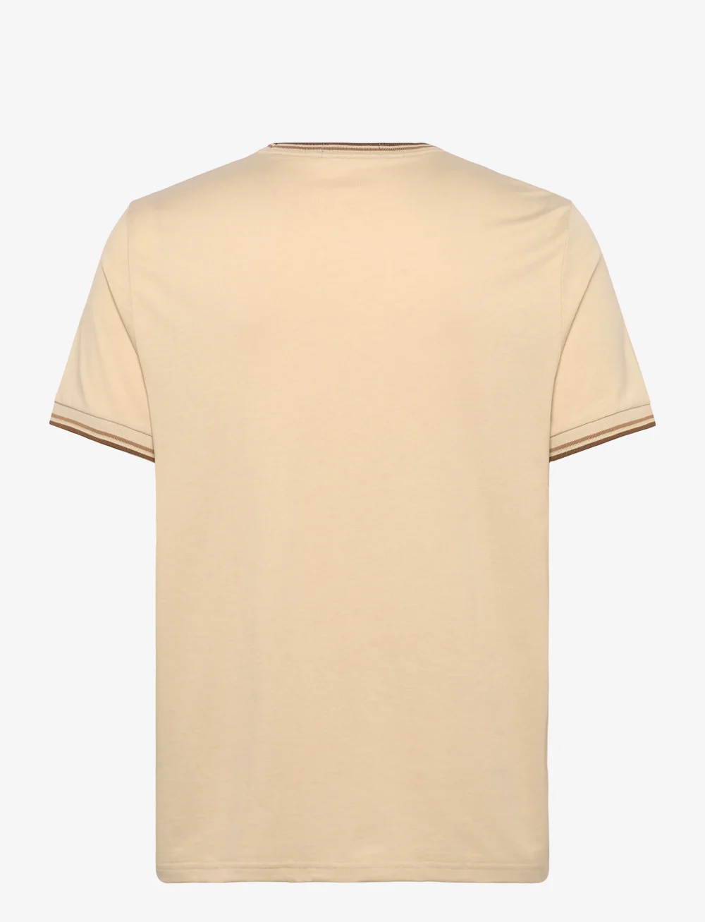 Fred Perry - TWIN TIPPED T-SHIRT - lühikeste varrukatega t-särgid - oat/wrmst/shdsto - 1