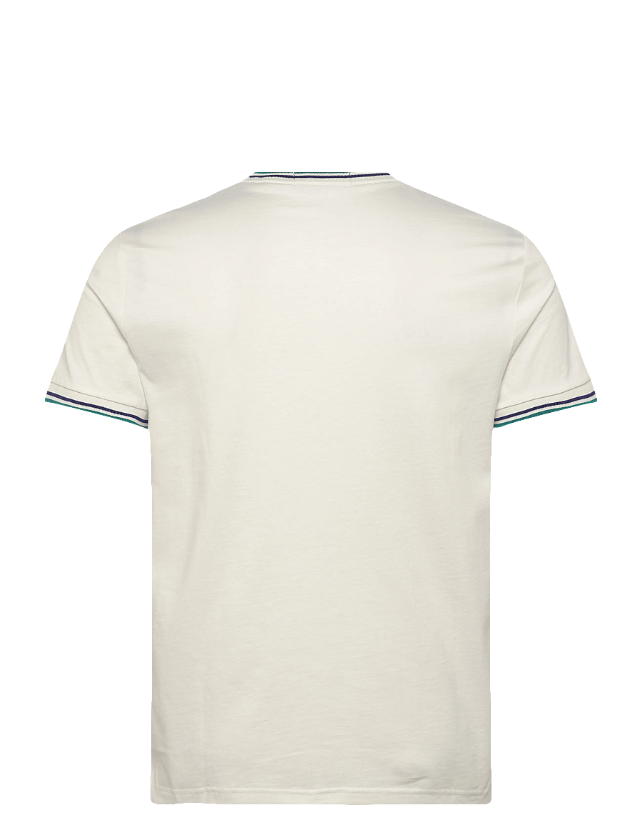 Fred Perry - TWIN TIPPED T-SHIRT - kurzärmelige t-shirts - snwh/depmn/sohec - 2