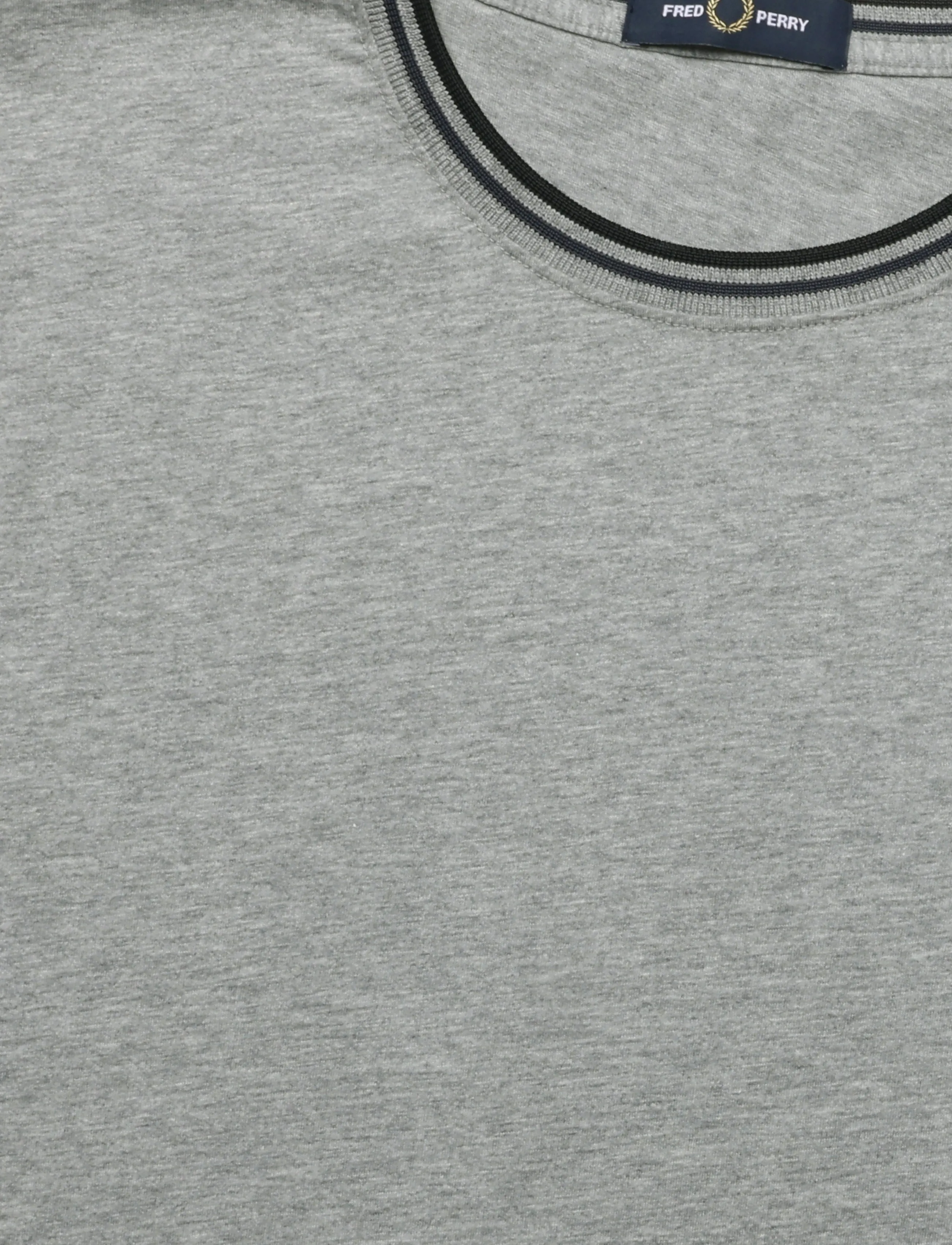 Fred Perry - TWIN TIPPED T-SHIRT - short-sleeved t-shirts - stlmrl/drkaf/blk - 2