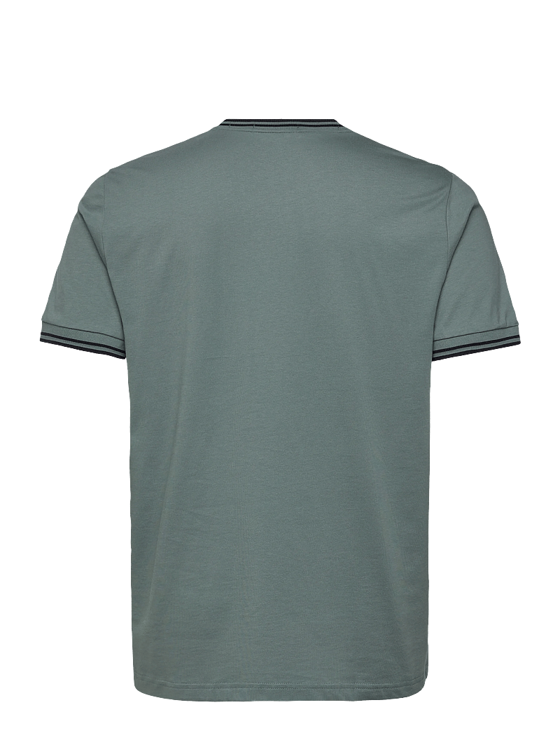 Fred Perry - TWIN TIPPED T-SHIRT - kortärmade t-shirts - stockportblu/nvy - 1