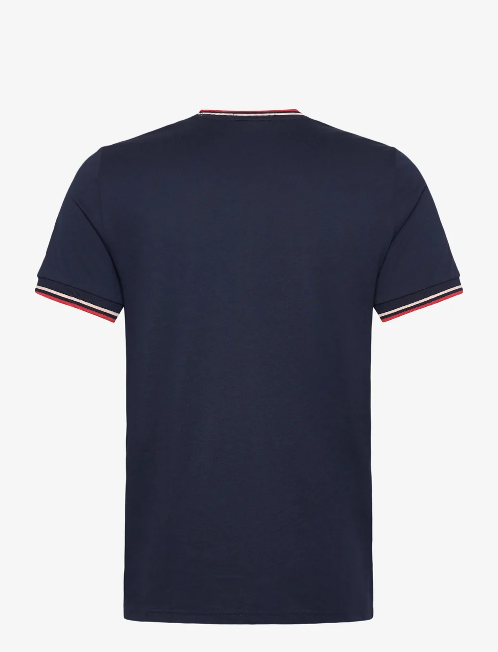 Fred Perry - TWIN TIPPED T-SHIRT - t-shirts - tnsblu/slkp/flam - 1