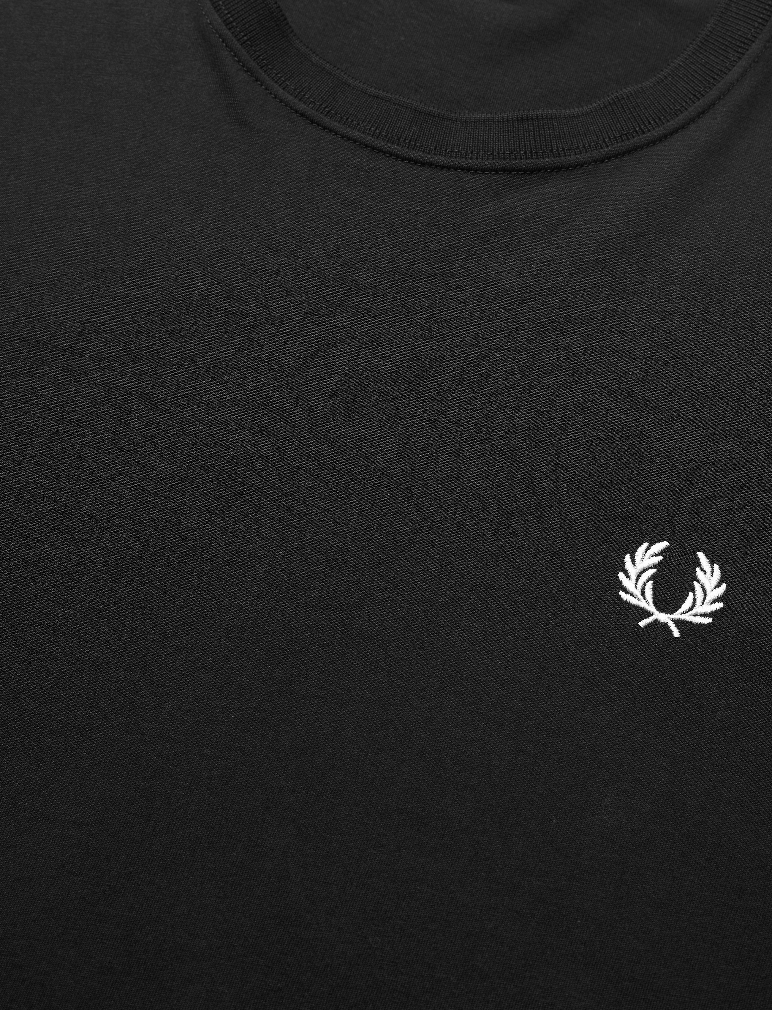 Fred Perry - CREW NECK T-SHIRT - short-sleeved t-shirts - black - 5