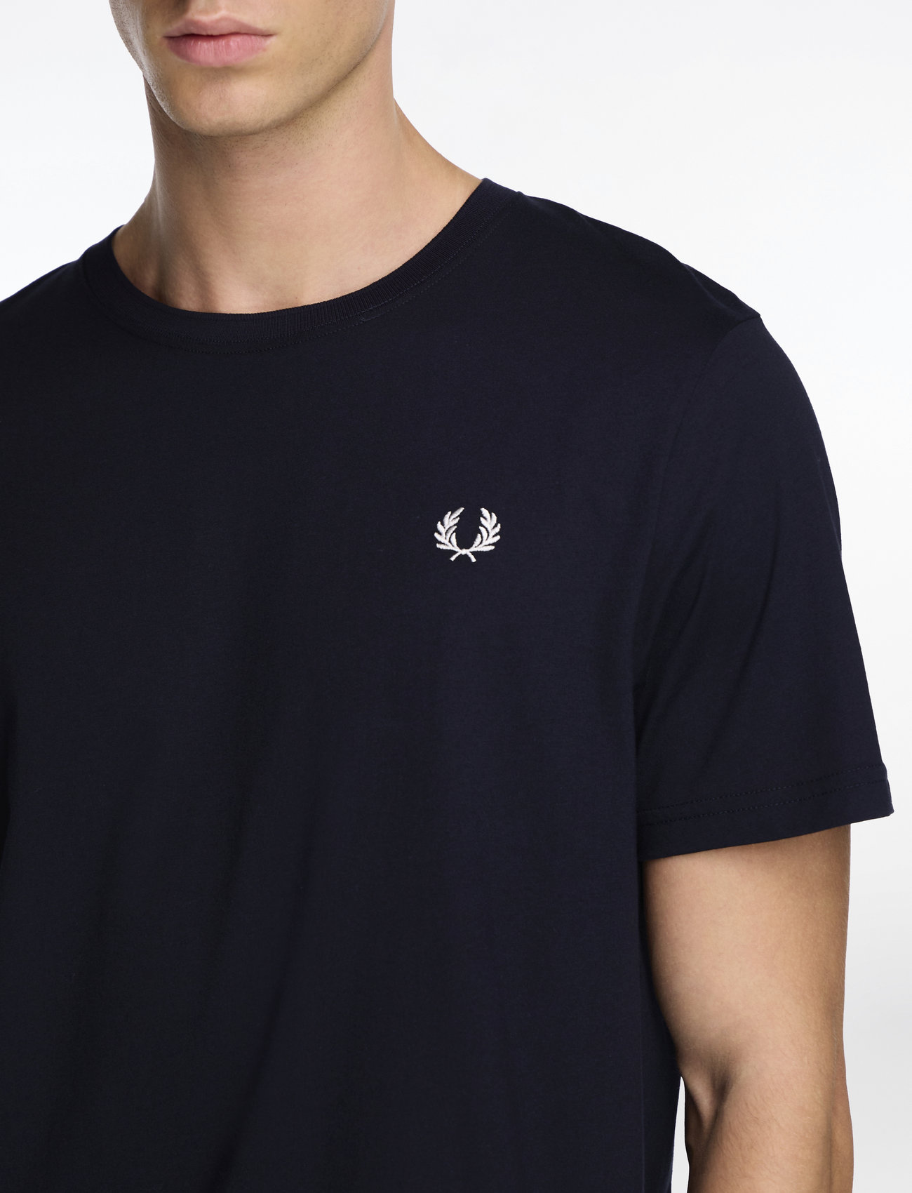 Fred Perry - CREW NECK T-SHIRT - efterårstøj - navy - 5