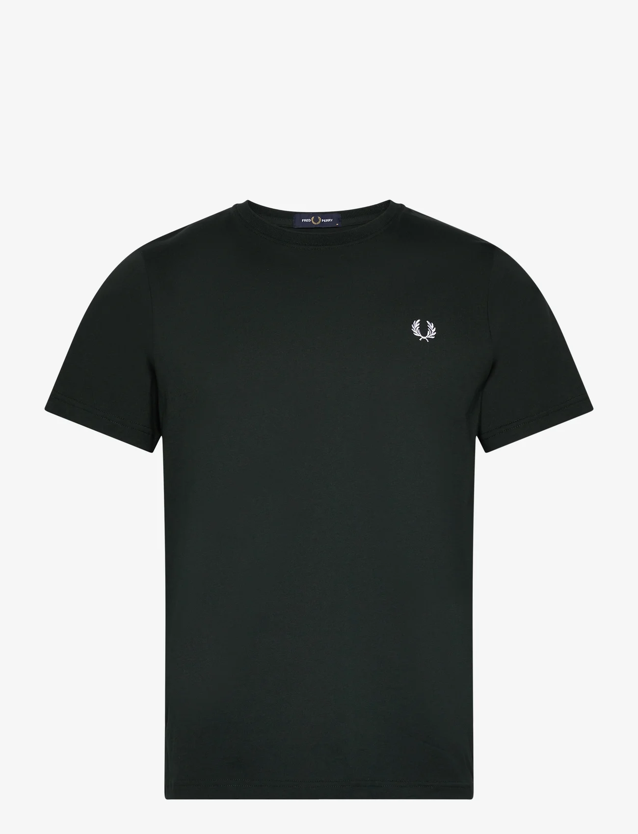 Fred Perry - CREW NECK T-SHIRT - perus t-paidat - nightgreen/snwht - 0