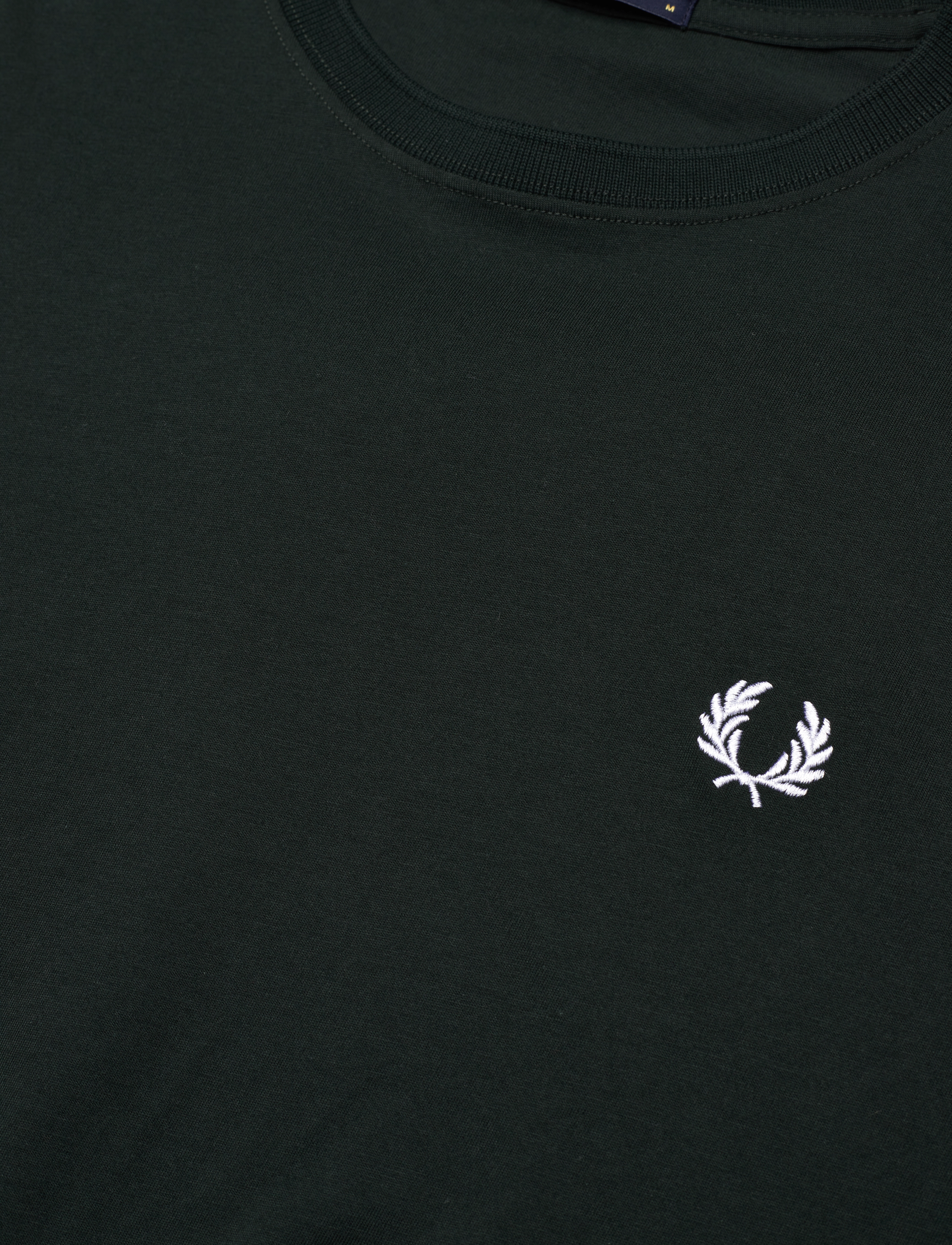 Fred Perry - CREW NECK T-SHIRT - tavalised t-särgid - nightgreen/snwht - 2
