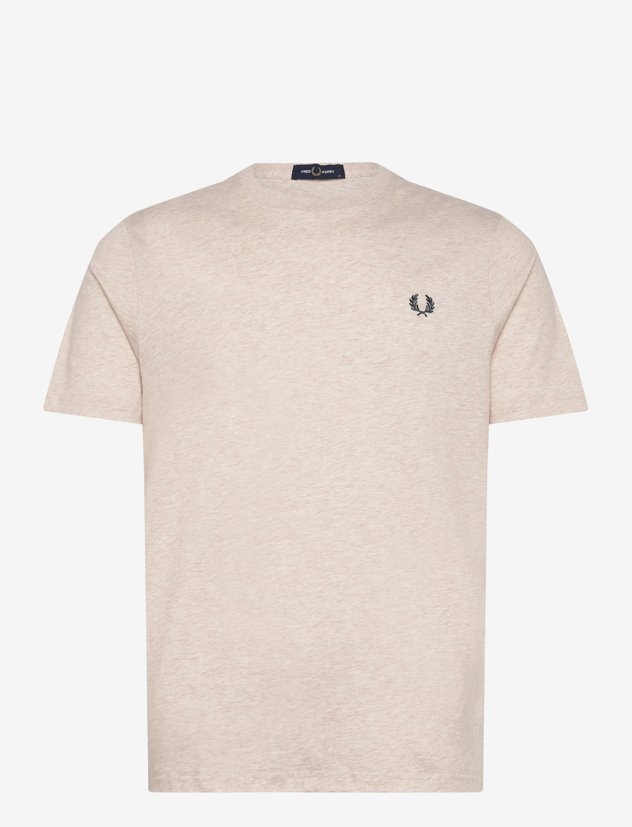 Fred Perry - CREW NECK T-SHIRT - krótki rękaw - porridge m/anchor grey - 0
