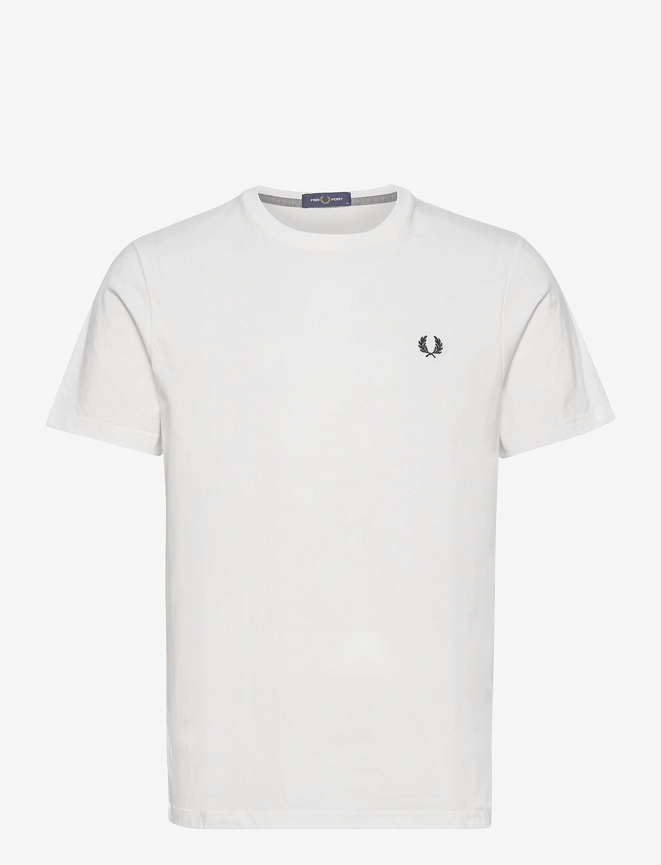 Fred Perry - CREW NECK T-SHIRT - kortærmede t-shirts - snow white - 1