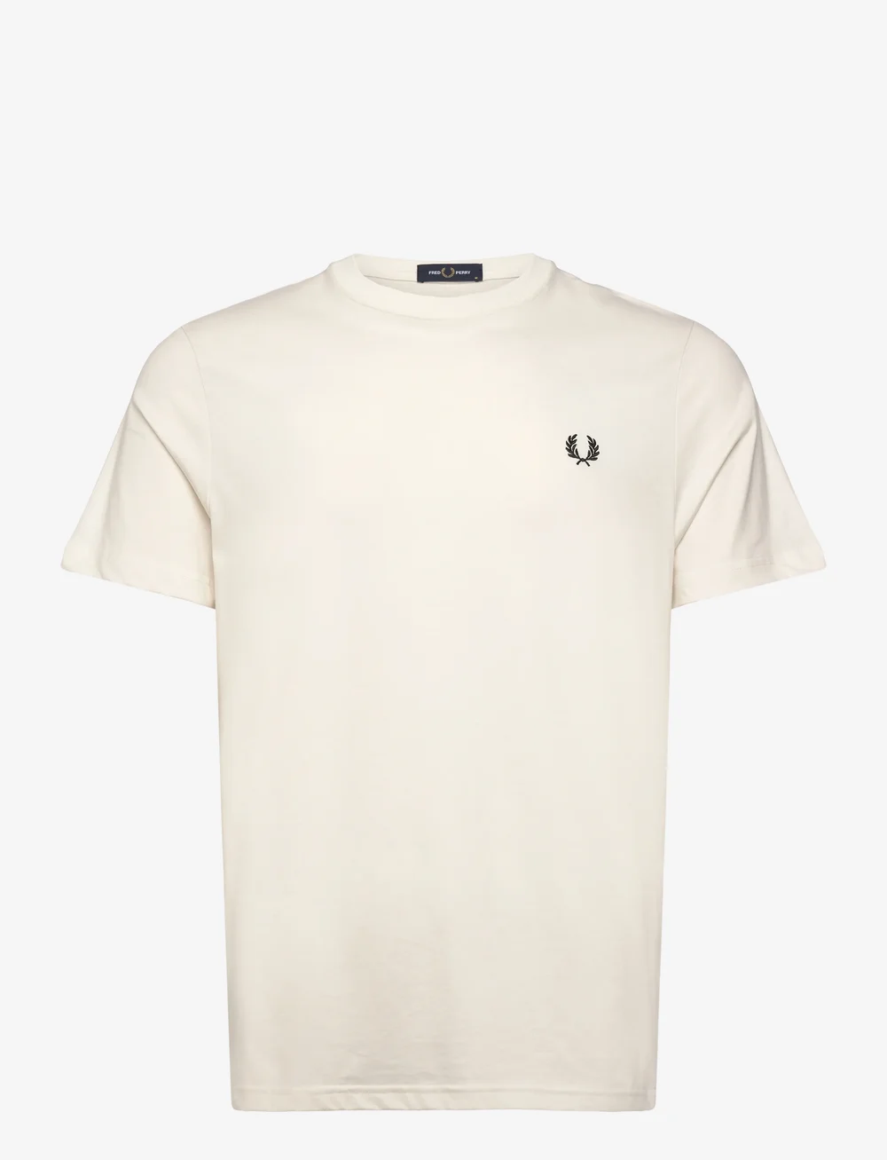 Fred Perry - CREW NECK T-SHIRT - kortärmade t-shirts - snow white - 0