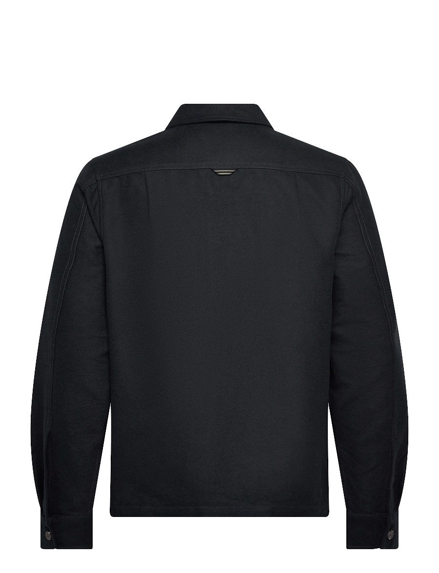 Fred Perry - BRUSHED TWILL OVERSHIRT - shoppa efter tillfälle - black - 1