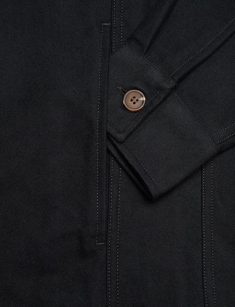 Fred Perry - BRUSHED TWILL OVERSHIRT - shop efter anledning - black - 3