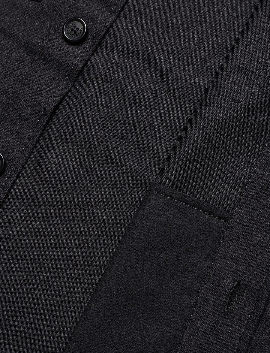 Fred Perry - BRUSHED TWILL OVERSHIRT - Überhemden - charcoal marl - 3