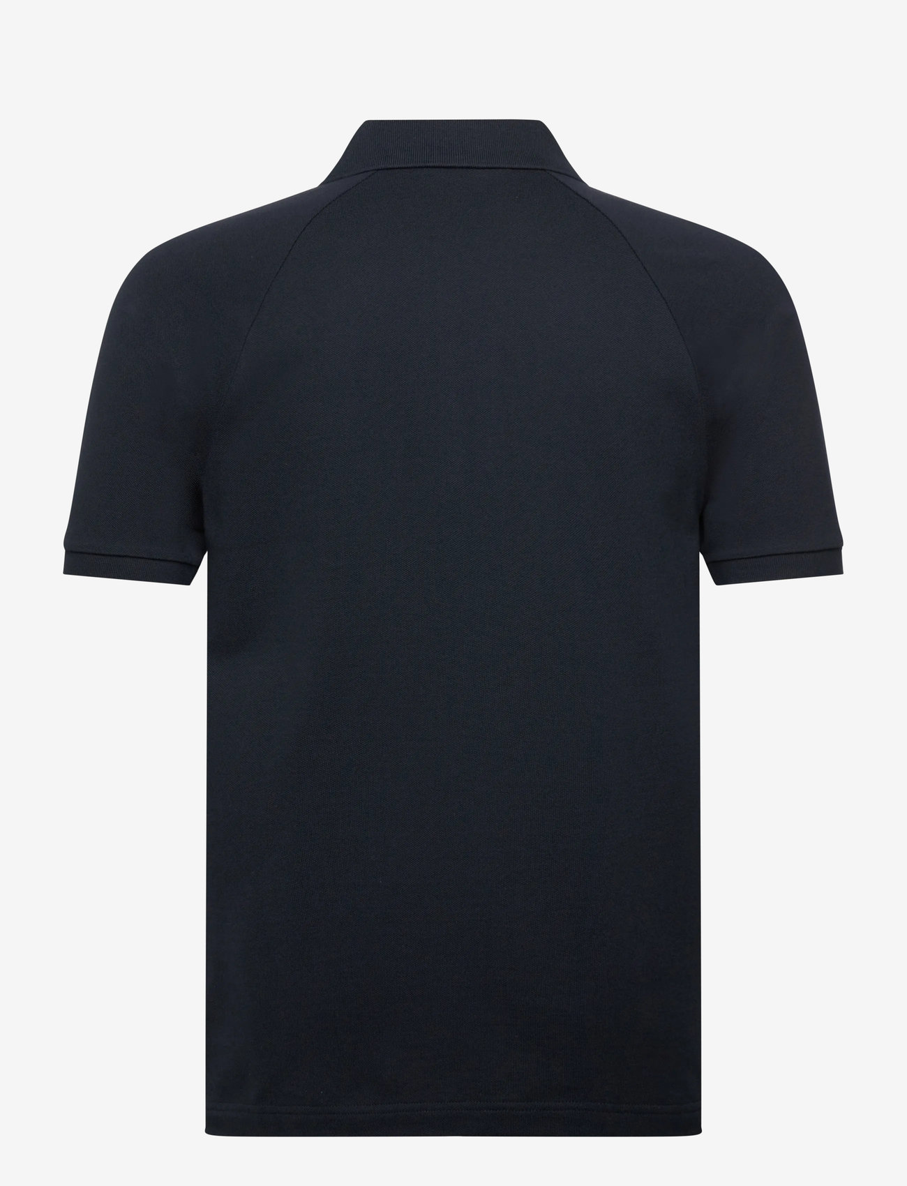 Fred Perry - PIQUE ZIP NECK POLO SHIRT - kortærmede poloer - navy - 1
