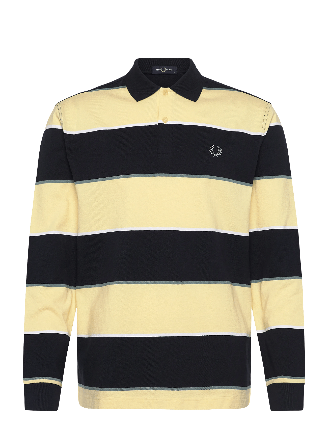 Fred Perry | Hw Jersey Striped Polo Shirt | L