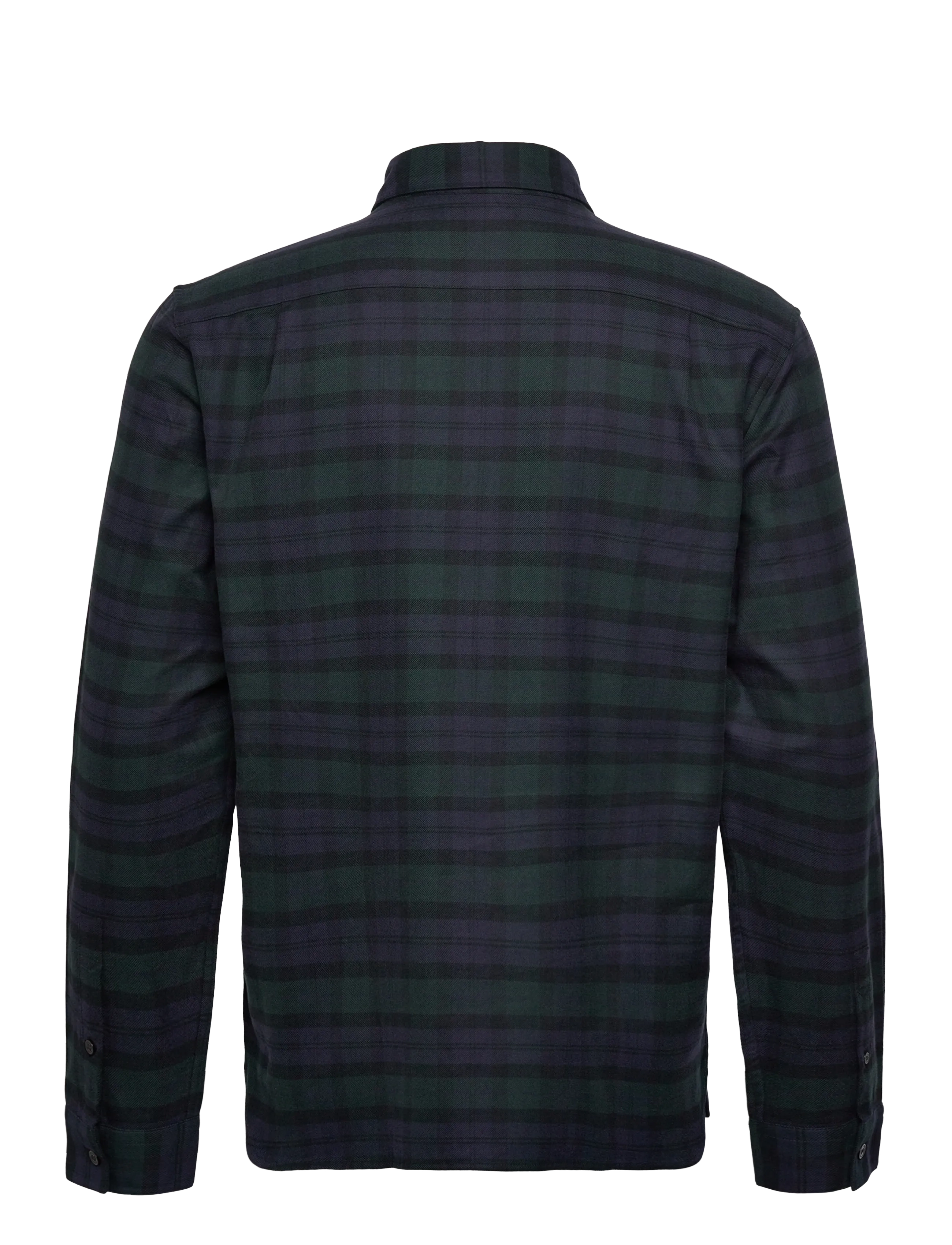 Fred Perry - BLACKWATCH TARTAN BRUSHED TWIL - rutiga skjortor - blackwatch tarta - 1