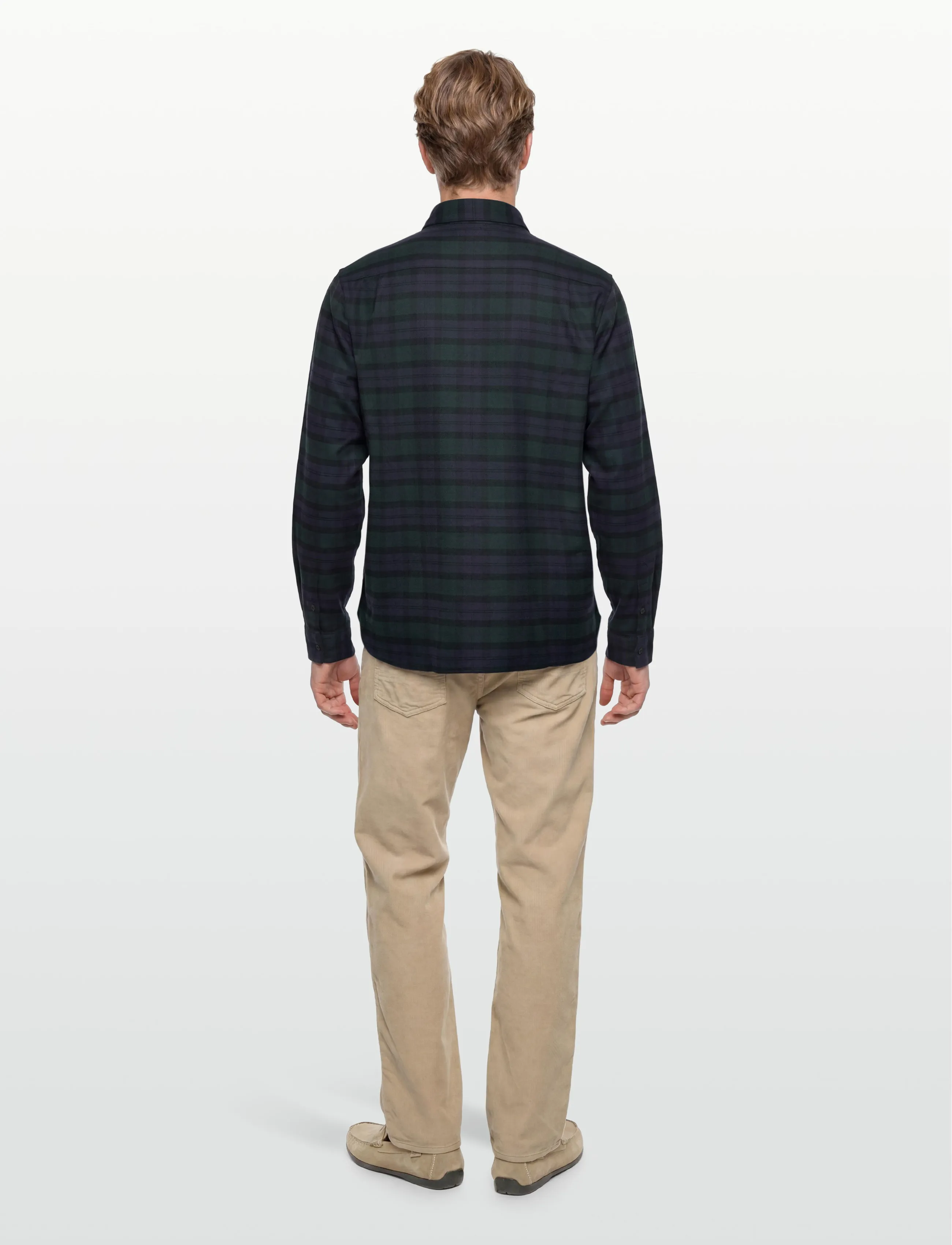 Fred Perry - BLACKWATCH TARTAN BRUSHED TWIL - casual skjorter - blackwatch tarta - 4