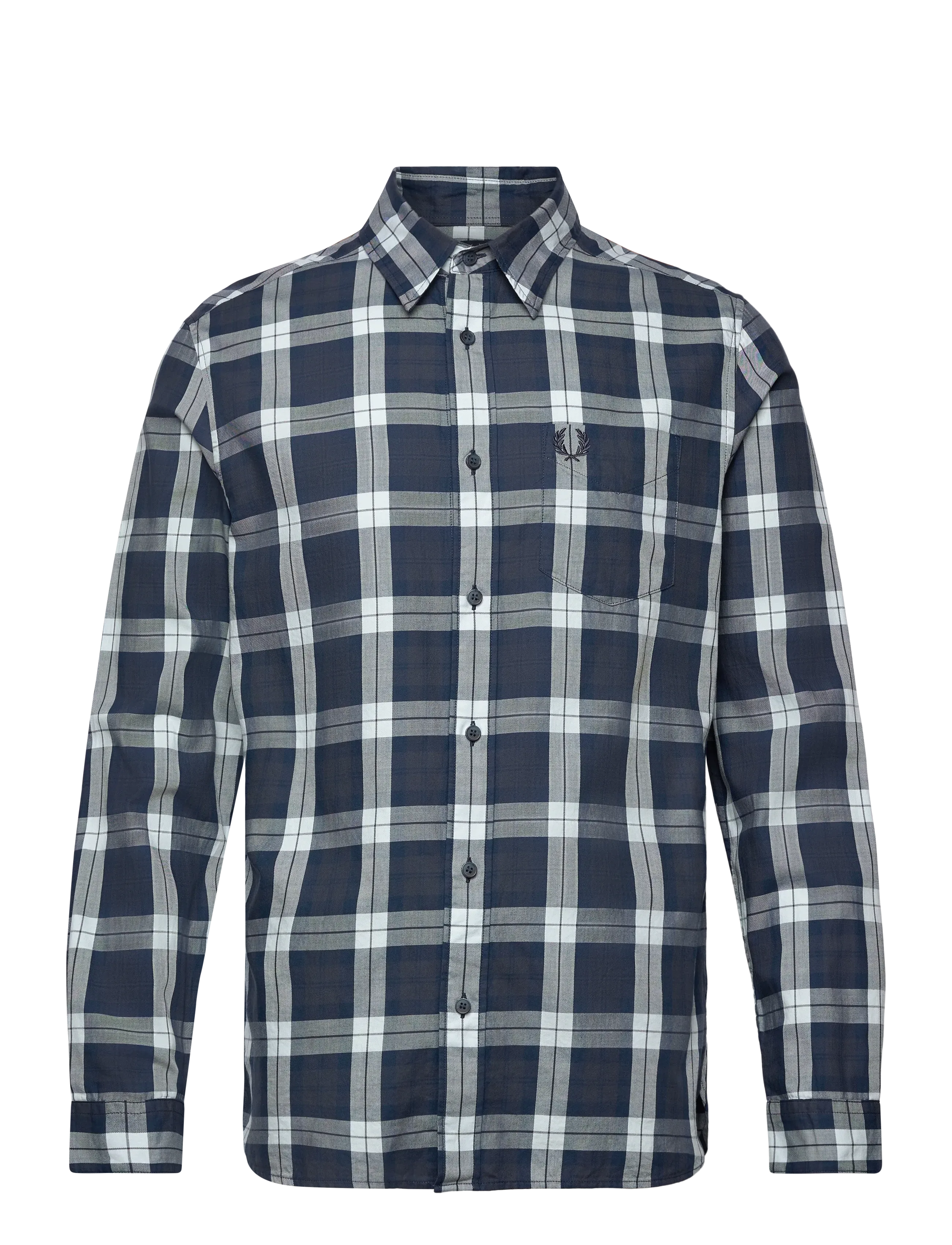 FRED PERRY Tartan Twill Shirt Blau - XXL - Herren