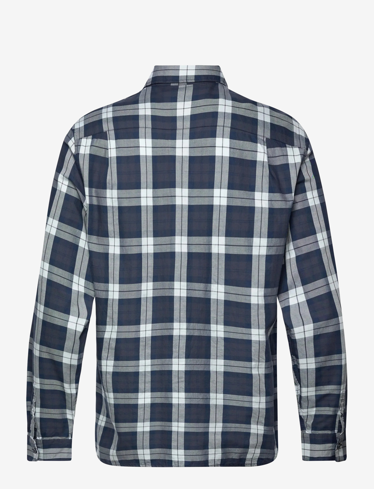 Fred Perry - TARTAN TWILL SHIRT - ternede skjorter - dark airforce - 1