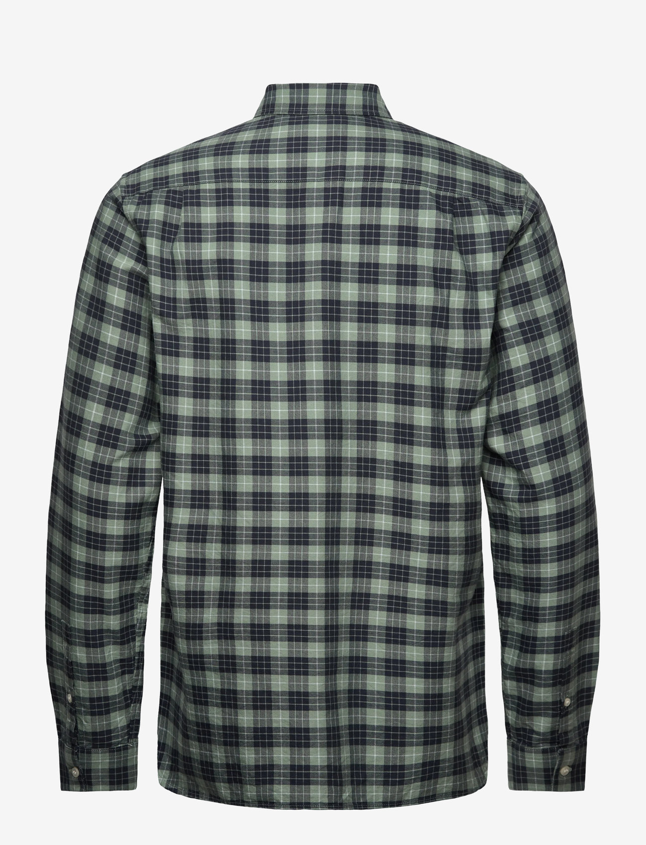 Fred Perry - TARTAN OXFORD SHIRT - ternede skjorter - bayleaf - 1