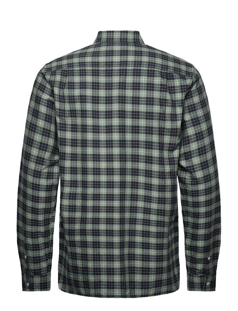 Fred Perry - TARTAN OXFORD SHIRT - ruudulised särgid - bayleaf - 1