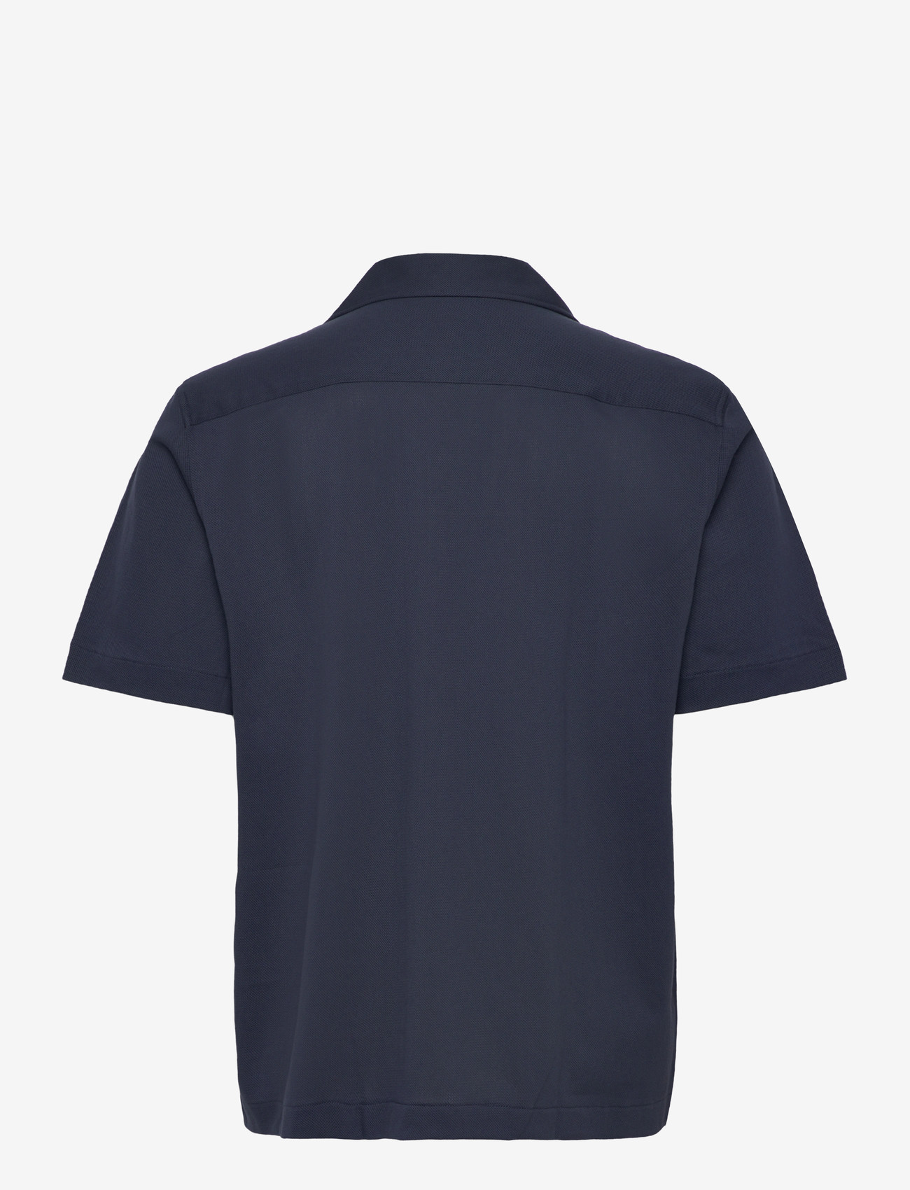 Fred Perry - COMPRESS MESH REVERE COLLAR SH - kortærmede skjorter - dark airforce - 1