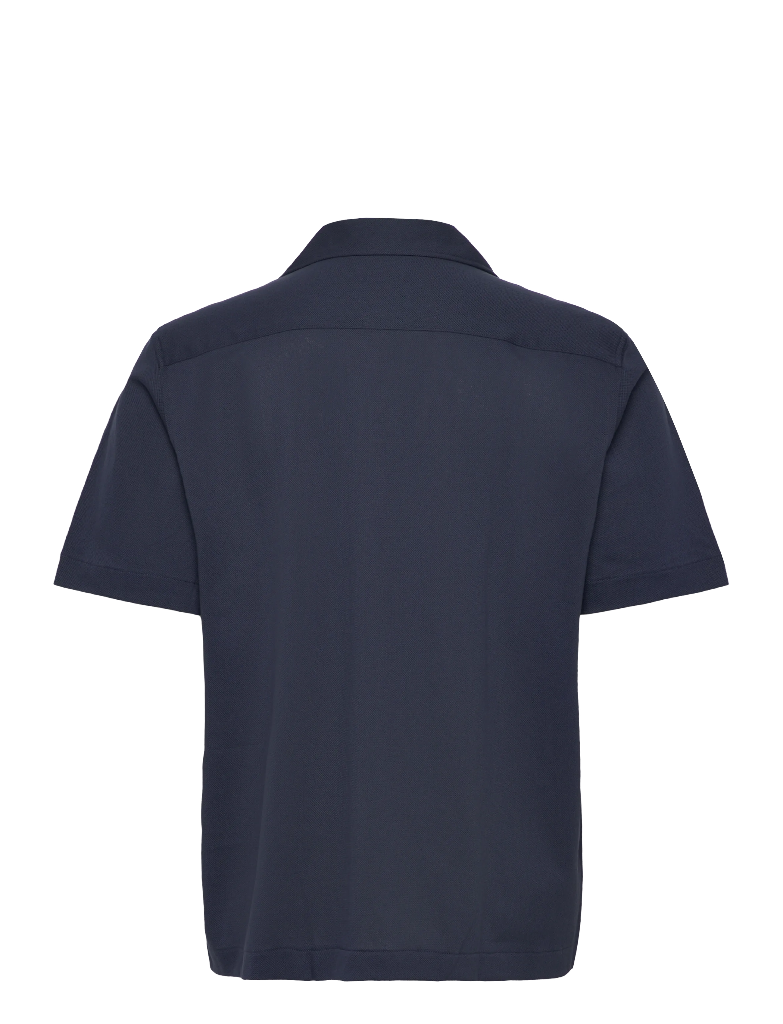 Fred Perry - COMPRESS MESH REVERE COLLAR SH - krótki rękaw - dark airforce - 2