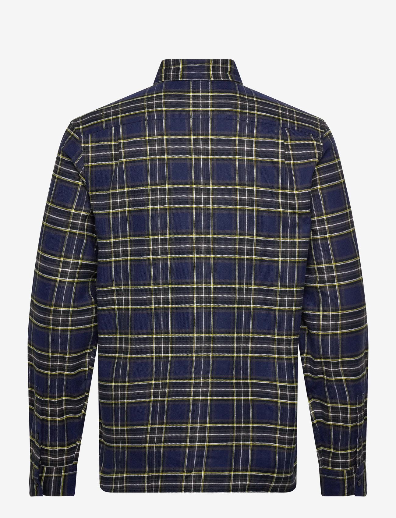 Fred Perry - BRUSHED TWILL TARTAN SHIRT - checkered shirts - french navy - 1