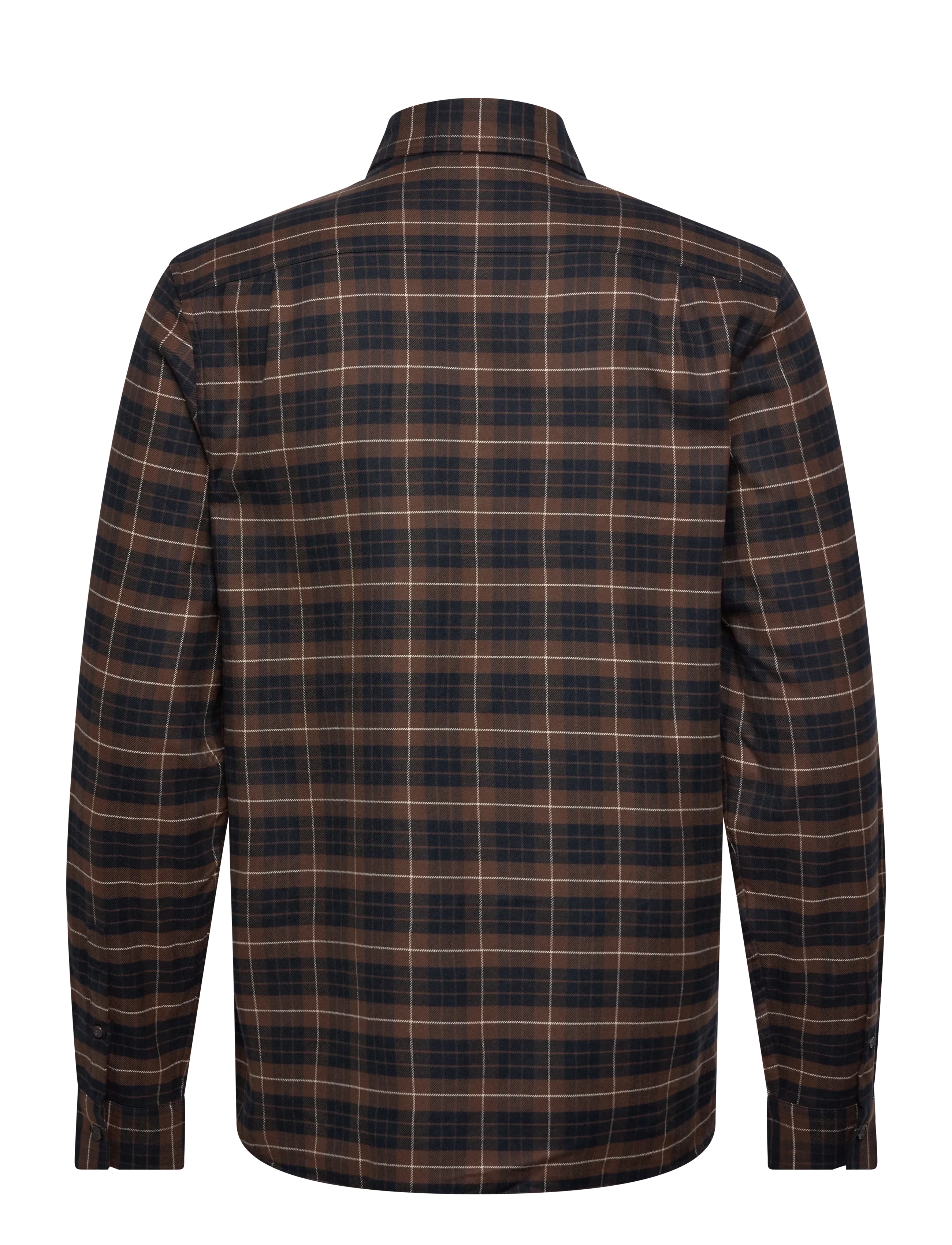 Fred Perry - BRUSHED TWILL TARTAN SHIRT - ruudulised särgid - burnt tobacco - 1