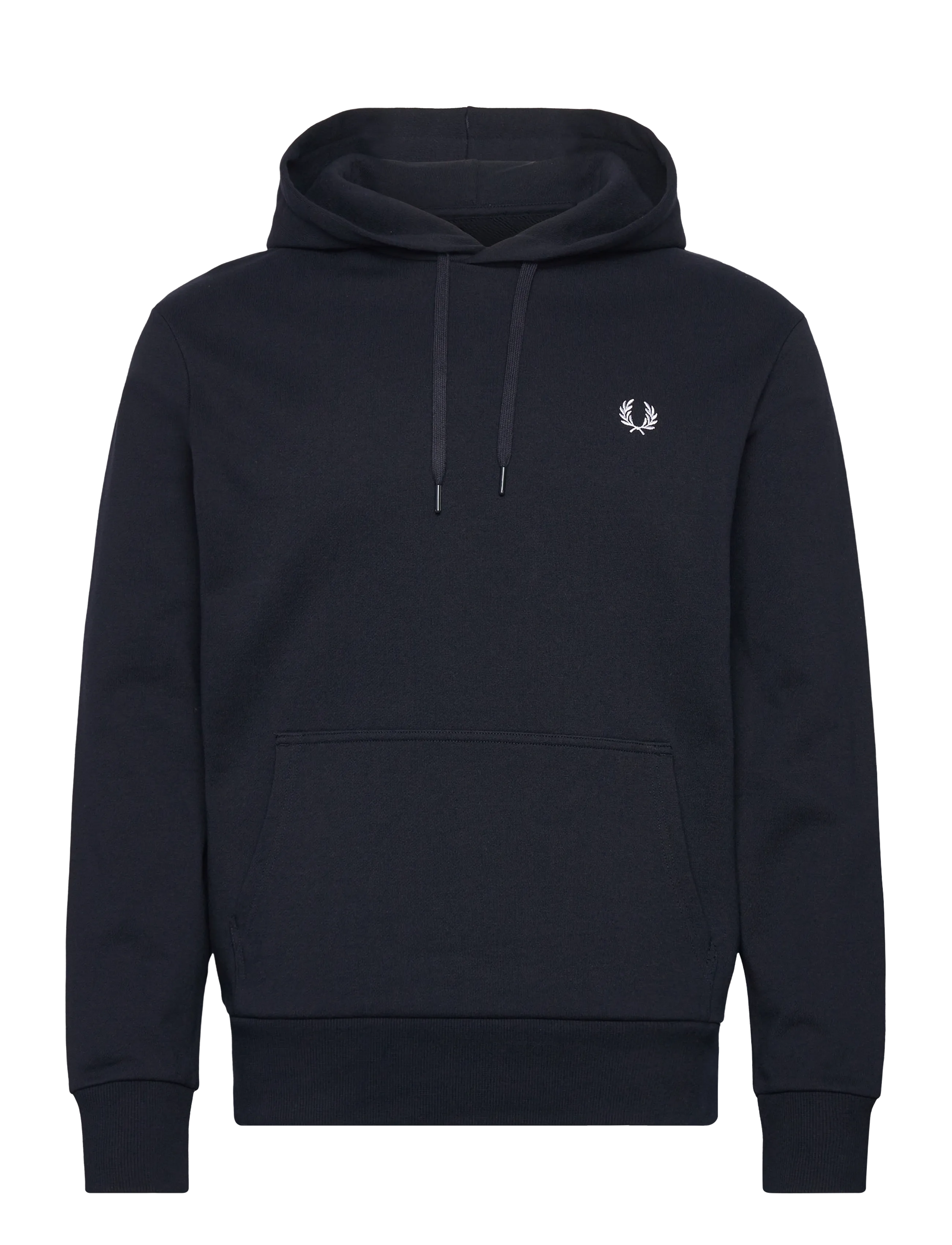 MONOGRAM HOODED SWEATSHIRT - NAVY