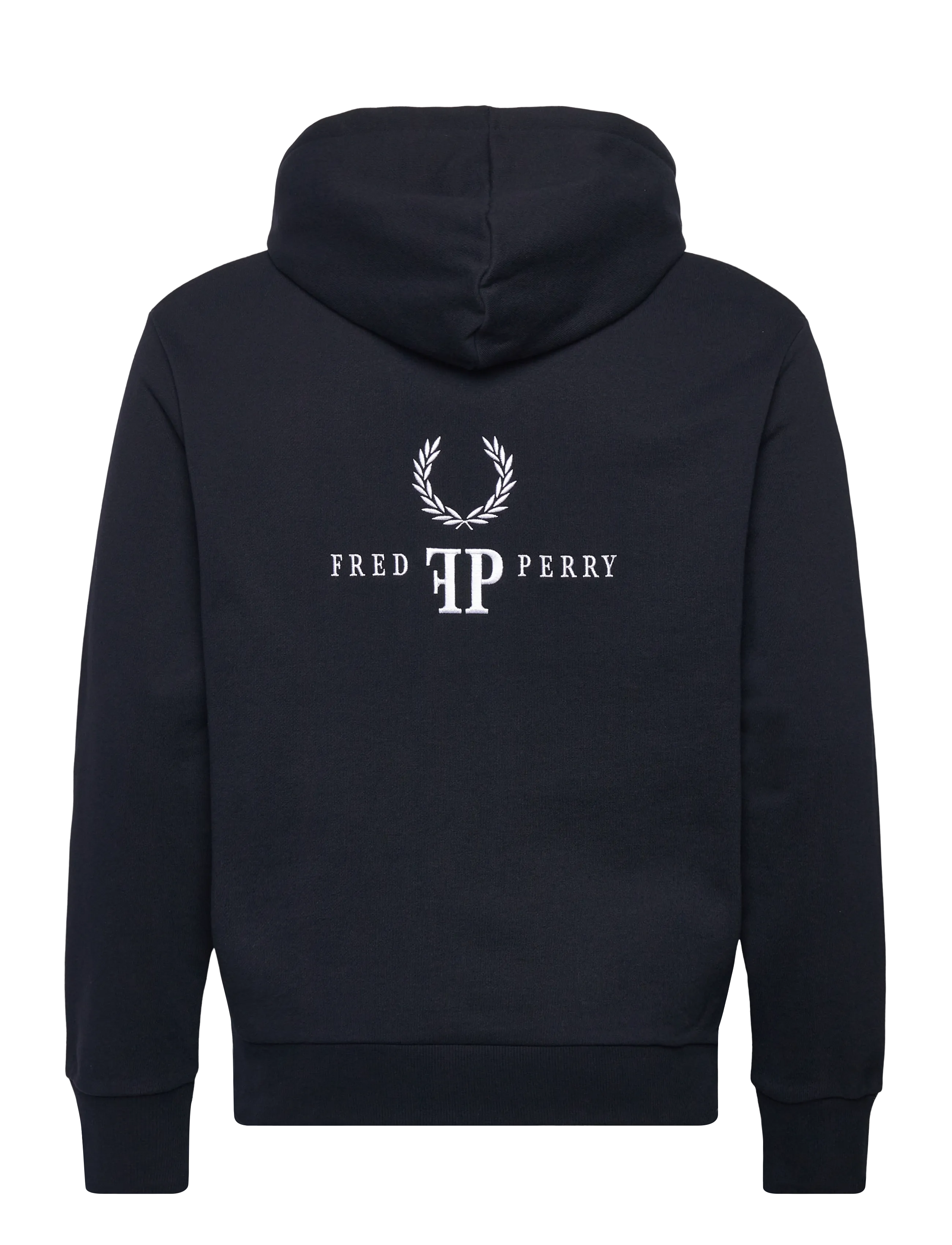 Fred Perry - MONOGRAM HOODED SWEATSHIRT - navy - 1