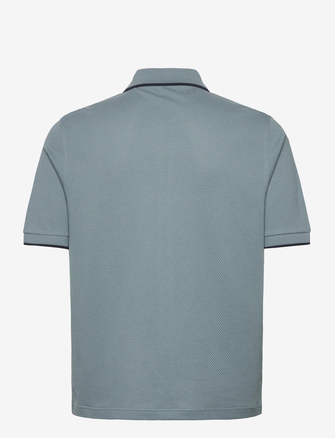 Fred Perry - TEXTURED ZIP POLO - lyhythihaiset - stockport blue - 1