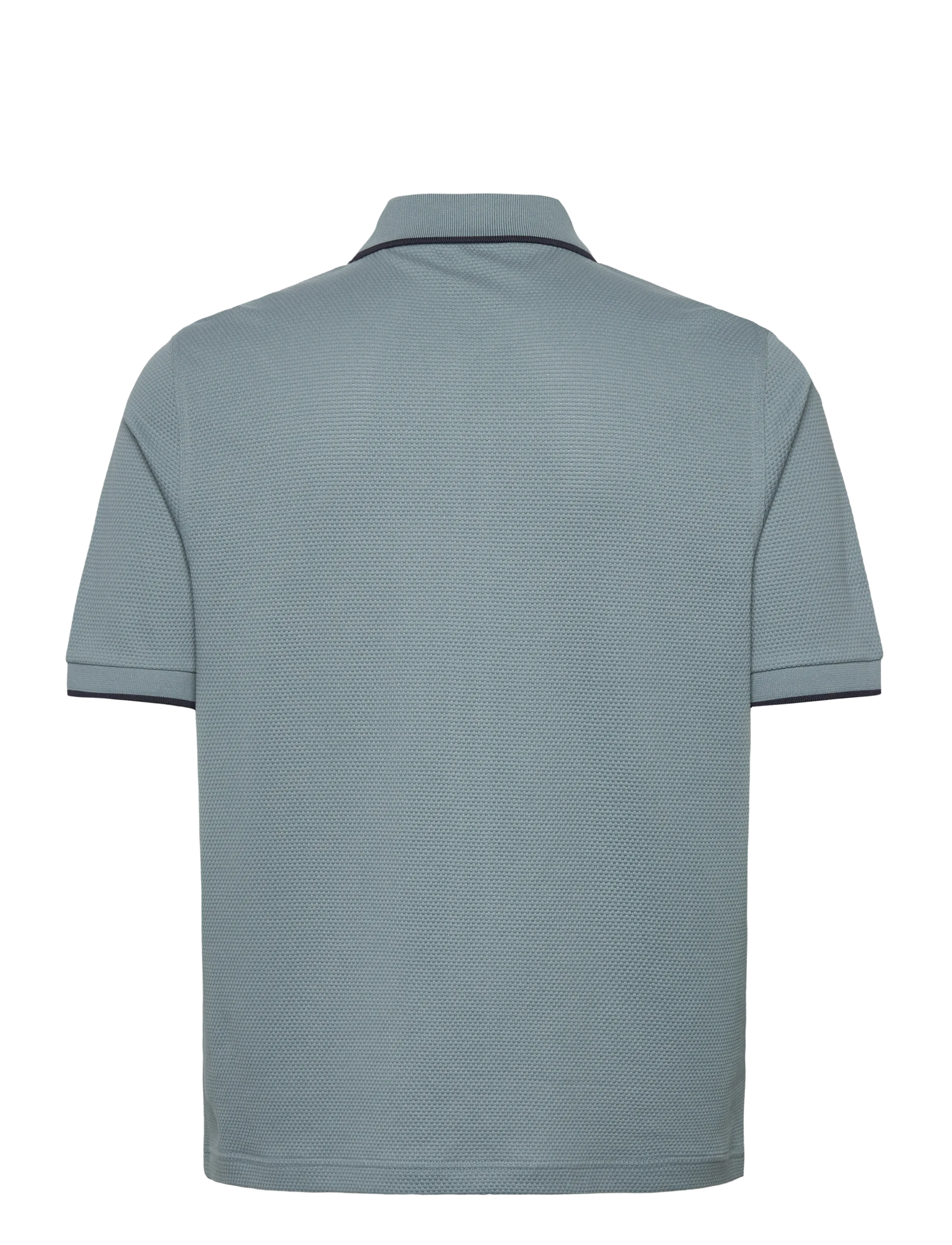 Fred Perry - TEXTURED ZIP POLO - stutterma pólóbolir - stockport blue - 1