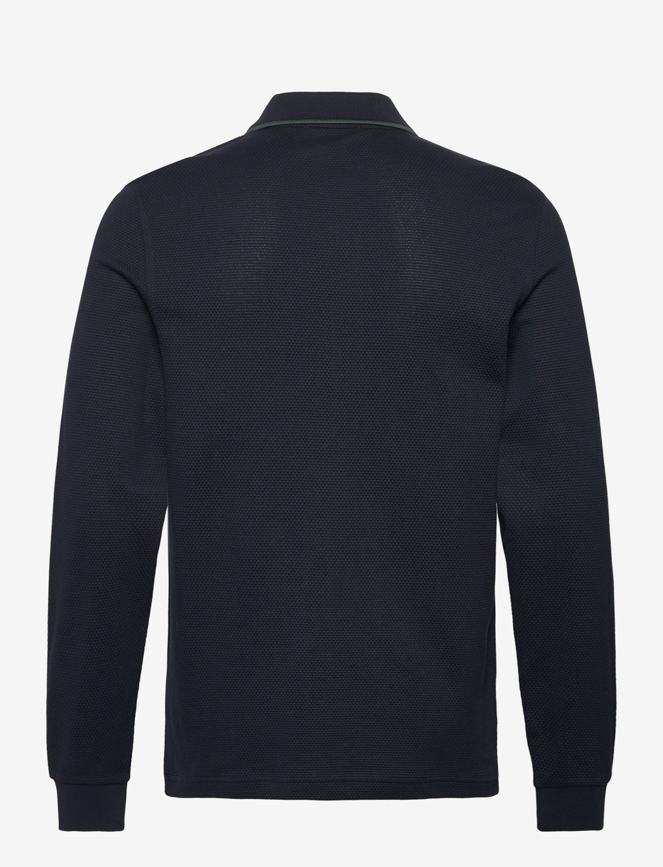 Fred Perry - TEXTURED LS POLO - langärmelig - navy - 1
