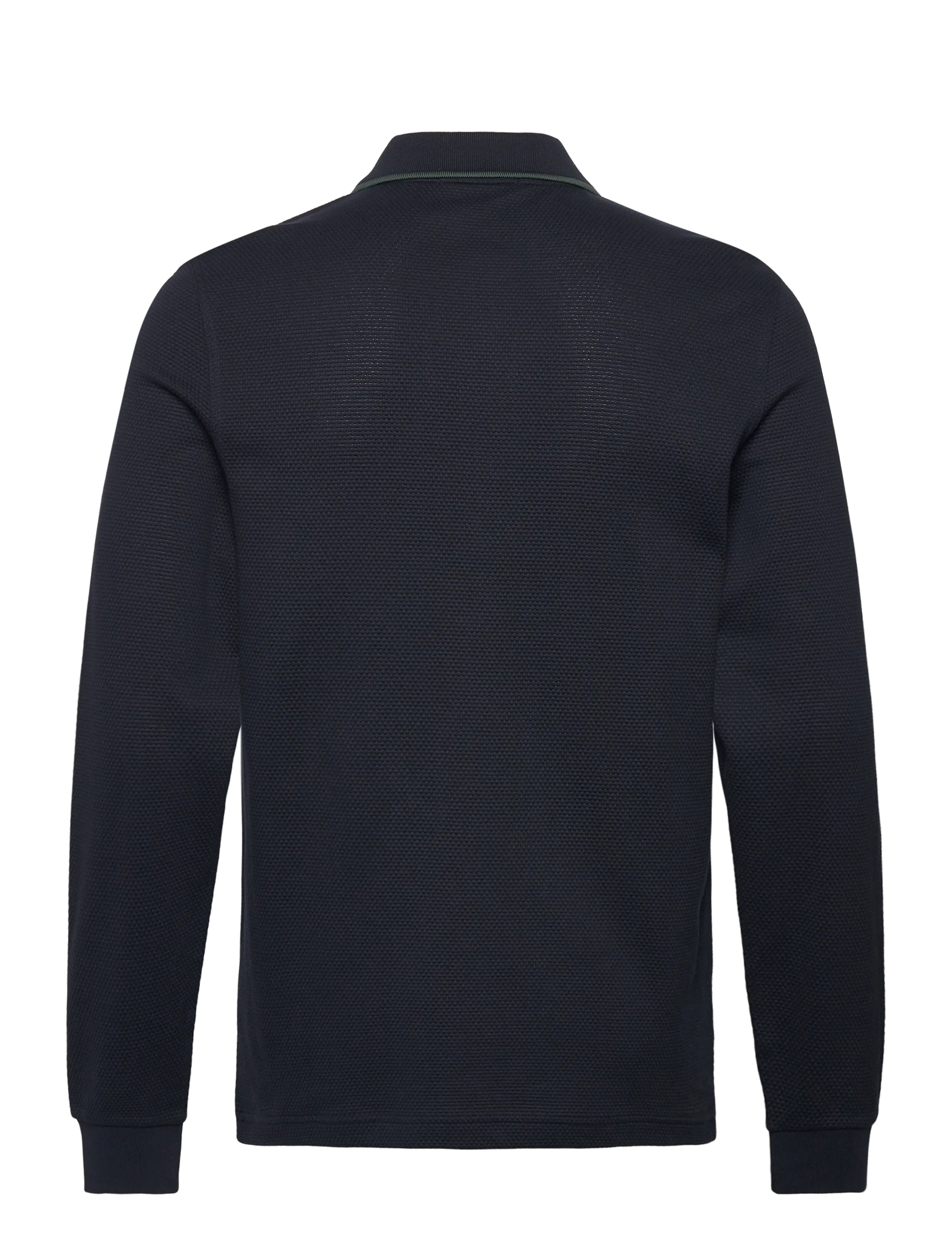 Fred Perry - TEXTURED LS POLO - langærmede poloer - navy - 1