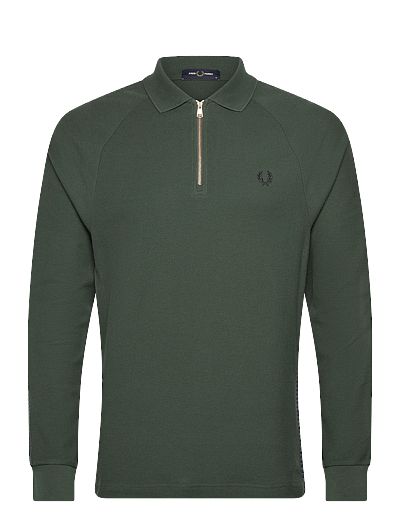 Fred Perry DASH TAPED Z/N POLO SHIRT - Fred Perry - COURT GREEN / green