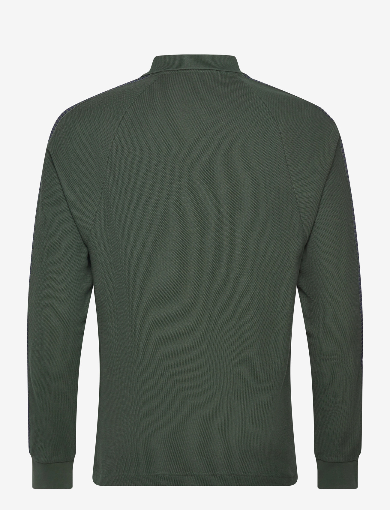 Fred Perry - DASH TAPED Z/N POLO SHIRT - langærmede poloer - court green - 1