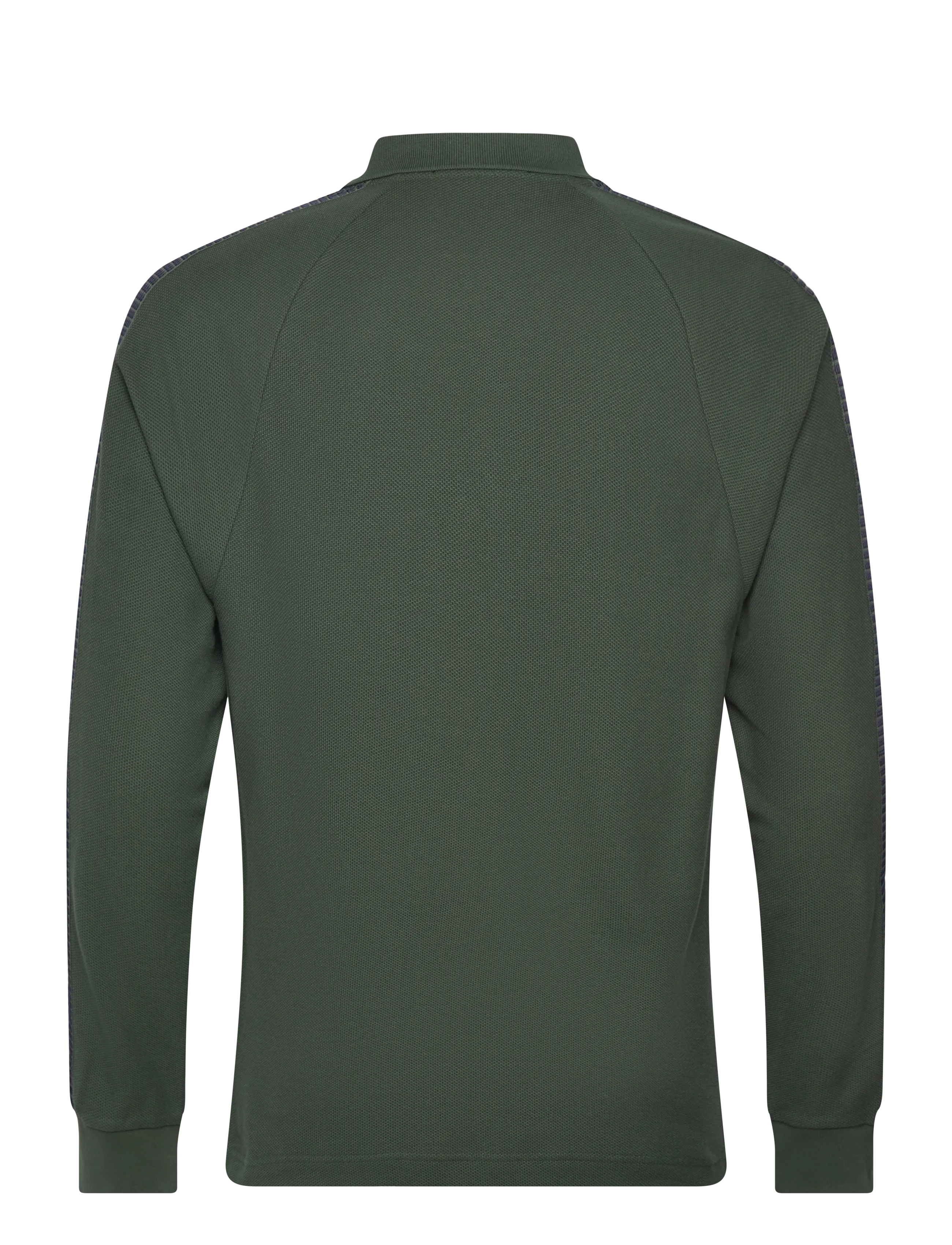 Fred Perry - DASH TAPED Z/N POLO SHIRT - pikkade varrukatega polod - court green - 2