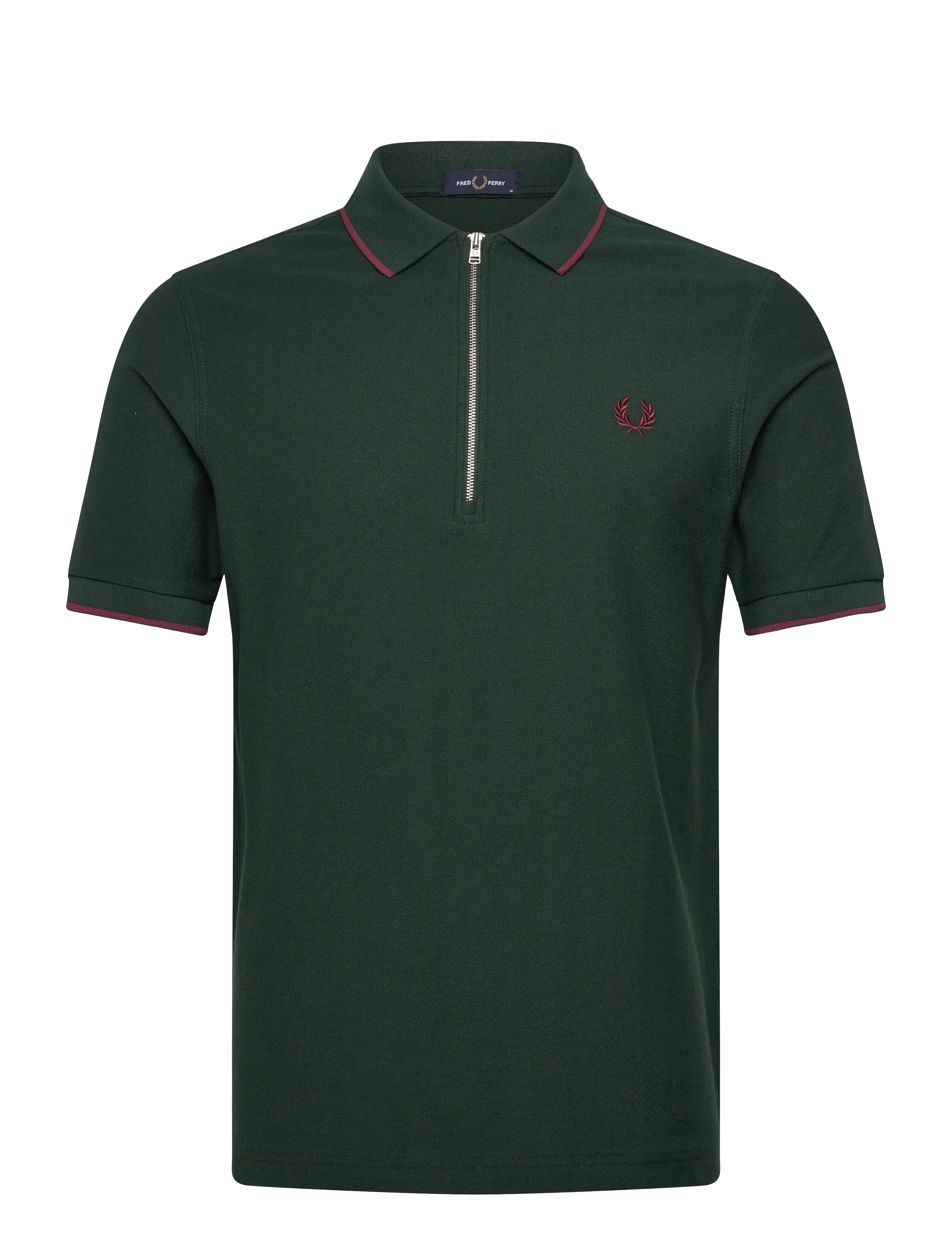 Fred Perry CREPE PIQUE POLO SHIRT - Fred Perry - GRASSROOTS / green