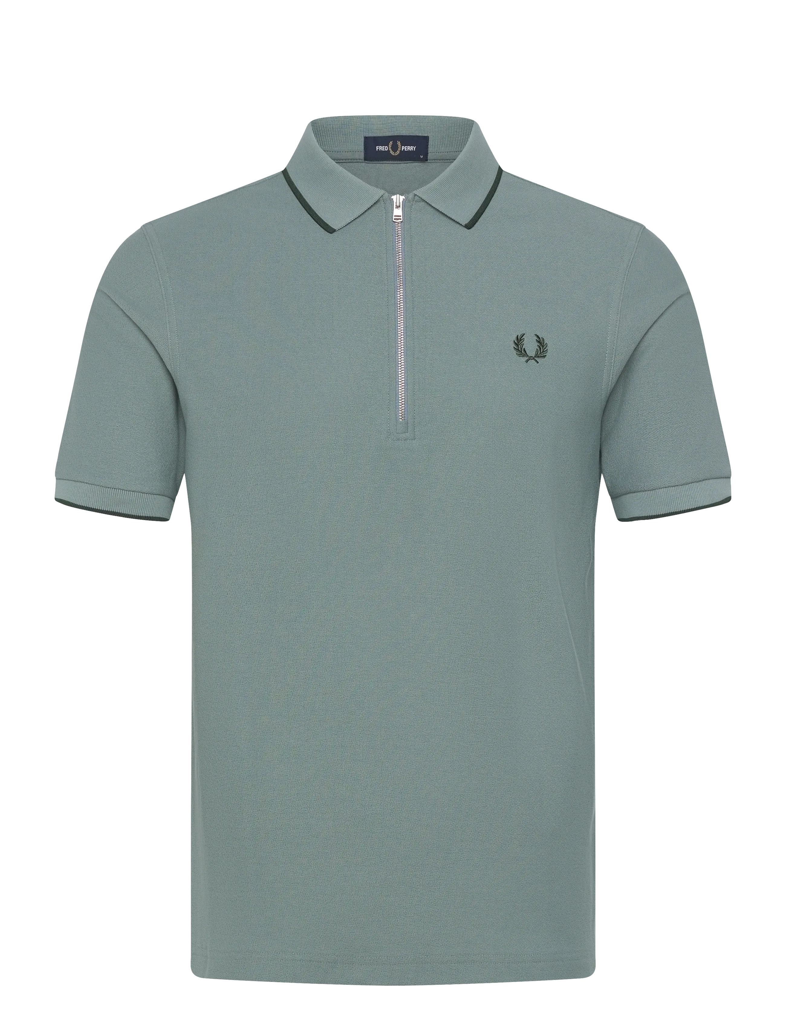 Fred Perry CREPE PIQUE POLO SHIRT - Fred Perry - STOCKPORT BLUE / blue